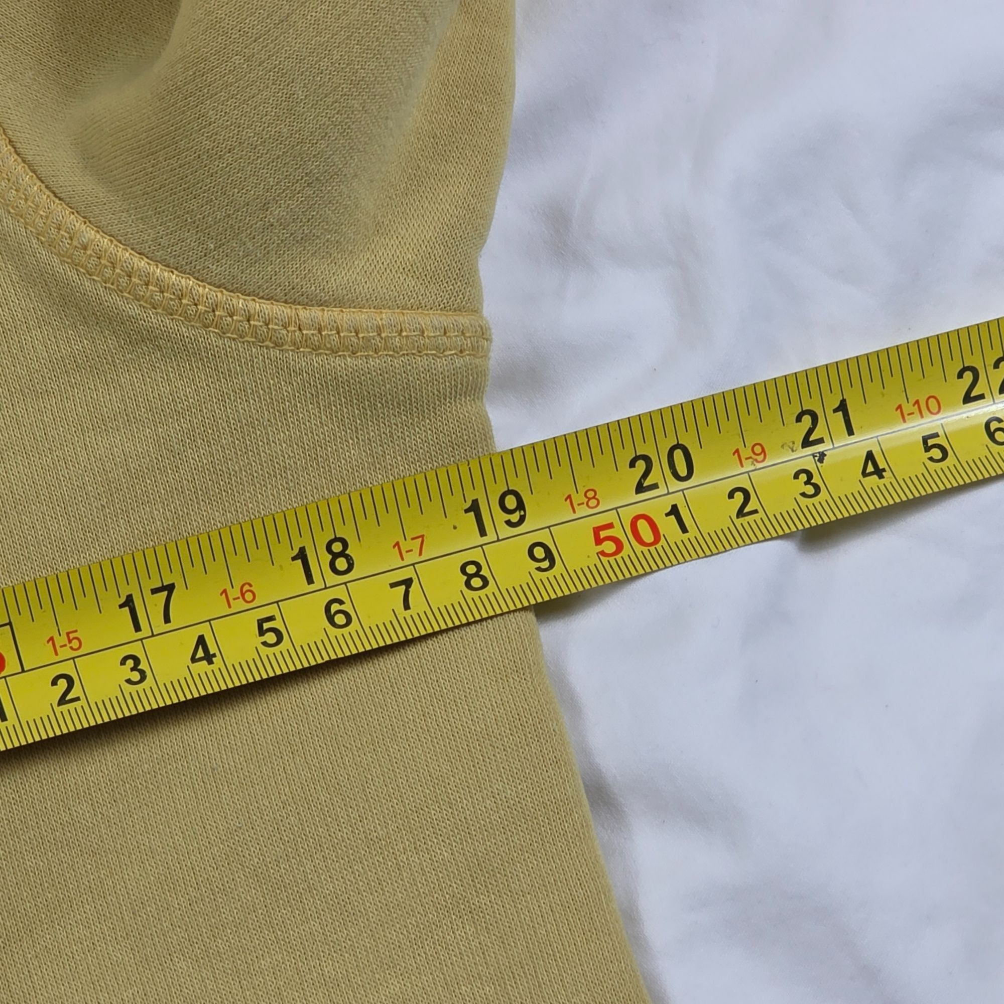 H&M H&M Relaxed Fit Mens Size Small Yellow Pullover Casual Sweat Size US S / EU 44-46 / 1 - 7 Thumbnail