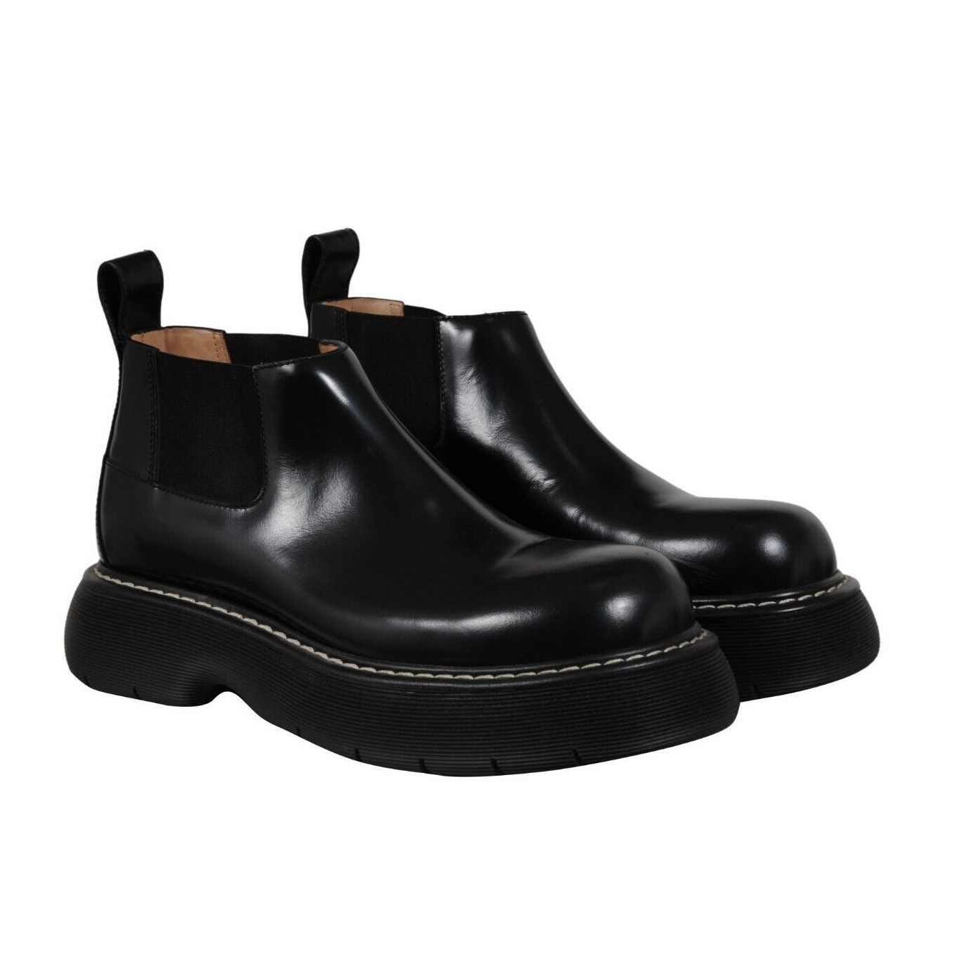 Bottega Veneta Bounce Swell Ankle Chelsea Boots - 02249 Size US 10.5 / EU 43-44 - 13 Thumbnail