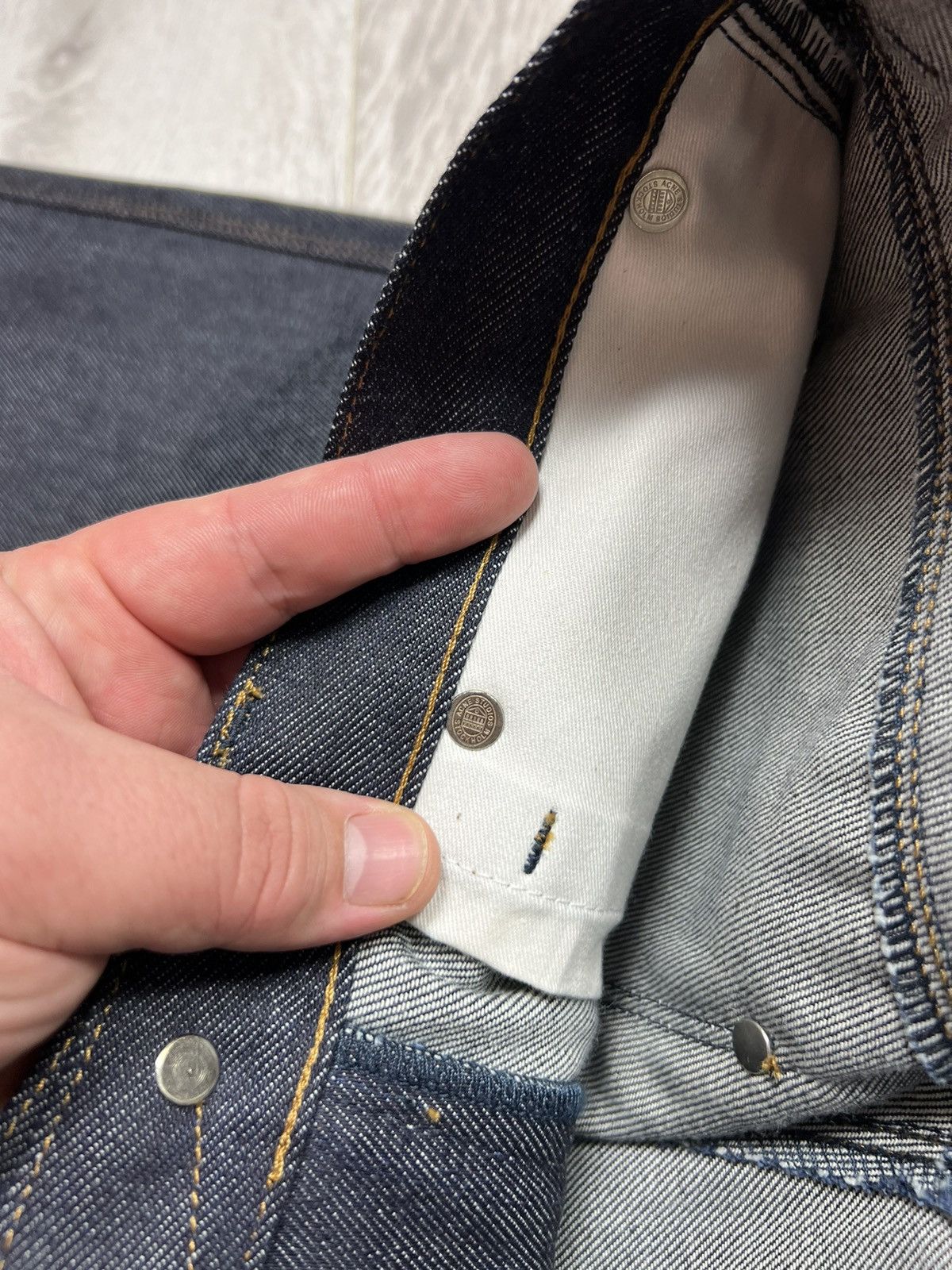 Acne Studios Acne Studios Max Raw Jeans Men’s Denim Pants Size US 28 / EU 44 - 14 Thumbnail