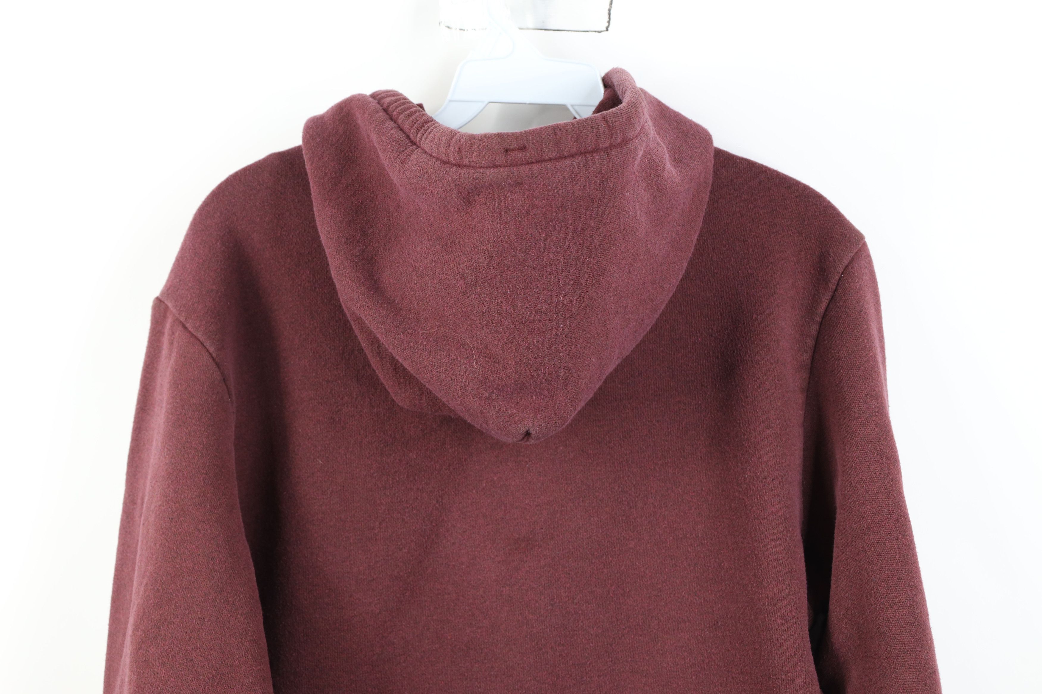 Patagonia Y2K Patagonia Spell Heavyweight Hoodie Sweatshirt Burgundy Size US S / EU 44-46 / 1 - 14 Thumbnail