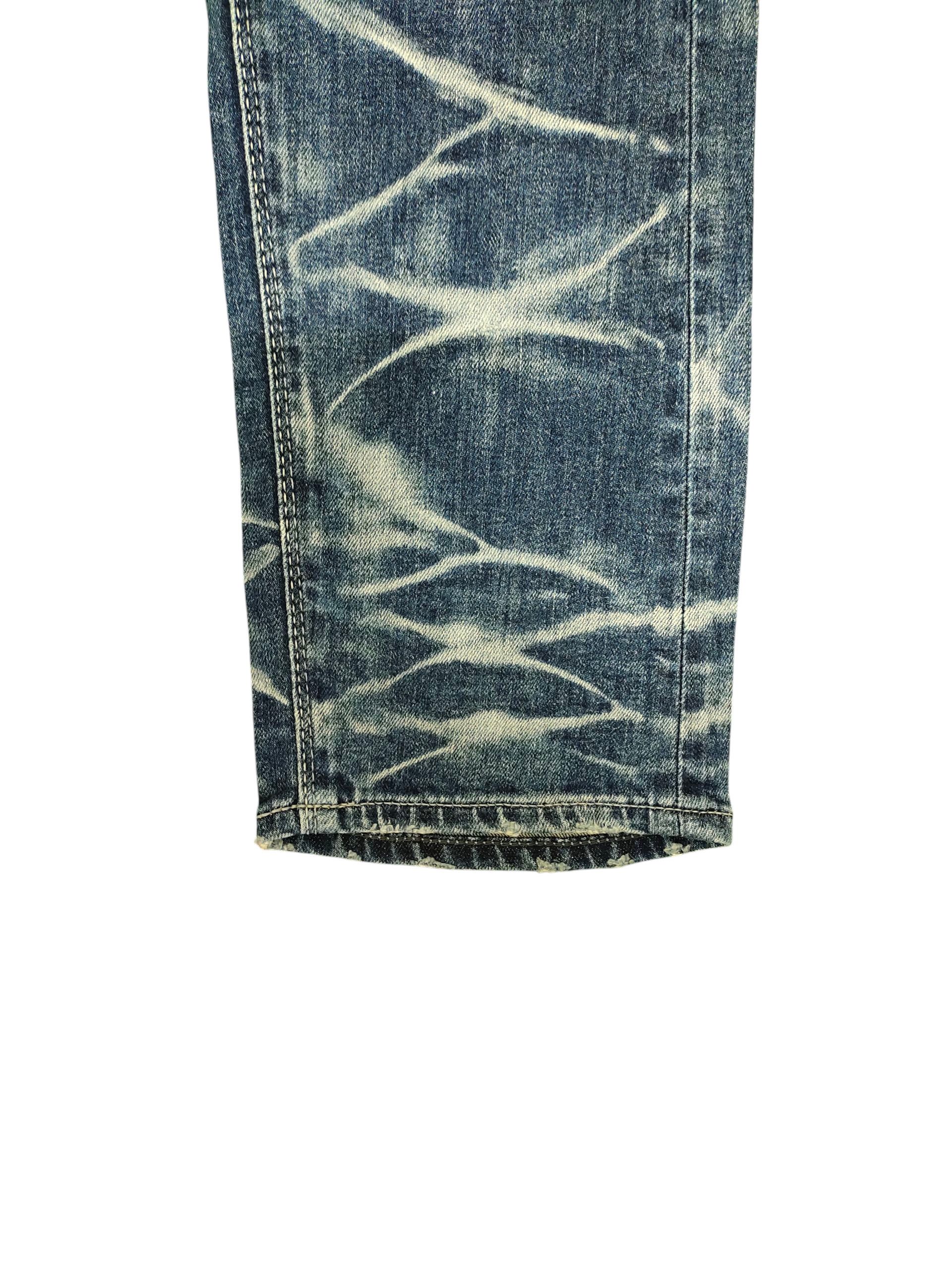 GOSTAR DE FUGA Gostar De Fuga Japan Jeans Clawmark Faded Denim Size US 31 - 5 Thumbnail