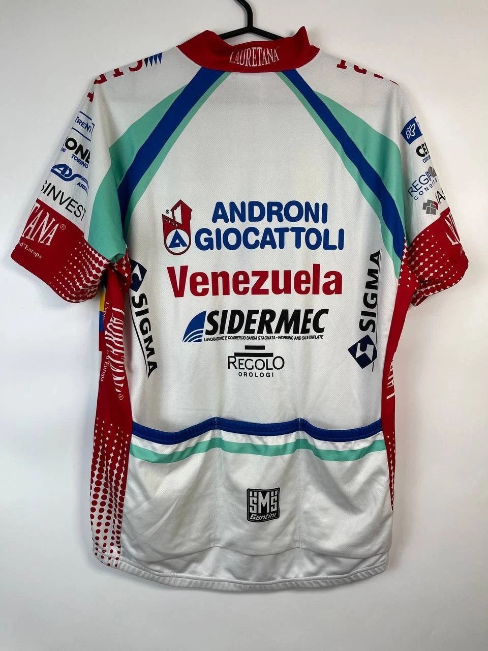 Other Vintage SMS Santini Bianchi Sportswear 1/4 Zip Cycling XL Size US XL / EU 56 / 4 - 6 Thumbnail