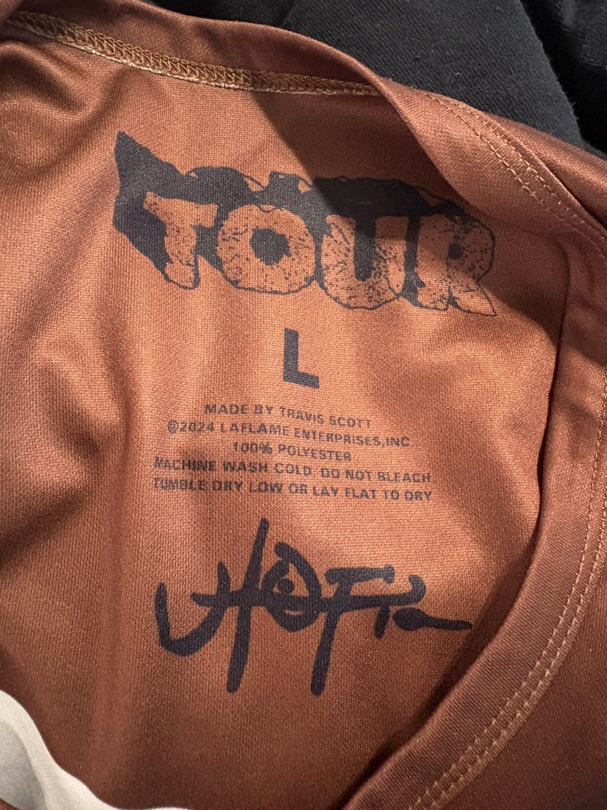 Travis Scott Travis Scott Utopia ‘MaximusTournée' Europe Exclusive Jersey Size US L / EU 52-54 / 3 - 3 Thumbnail