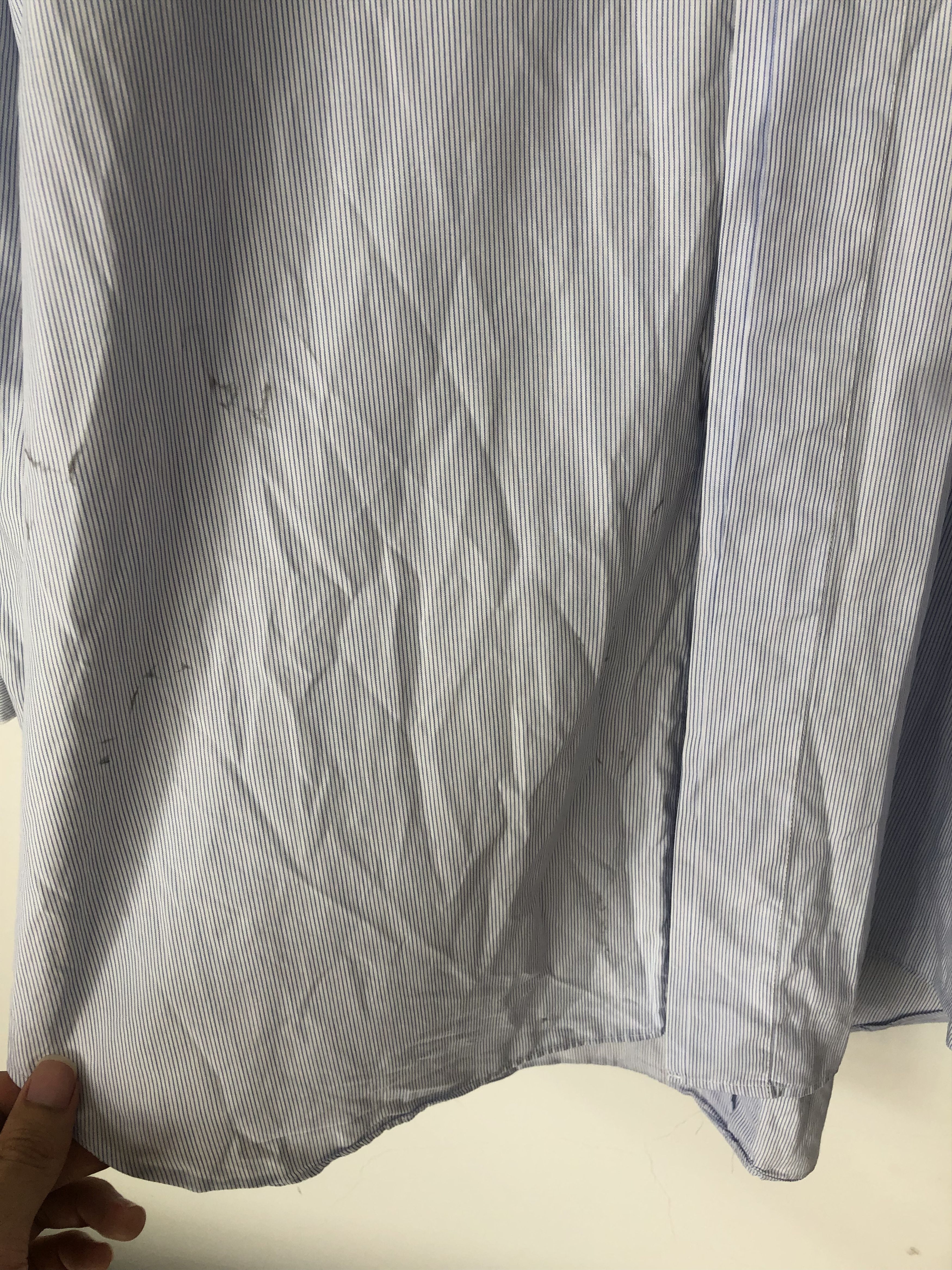 Issey Miyake pale blue stripes Size US M / EU 48-50 / 2 - 4 Thumbnail