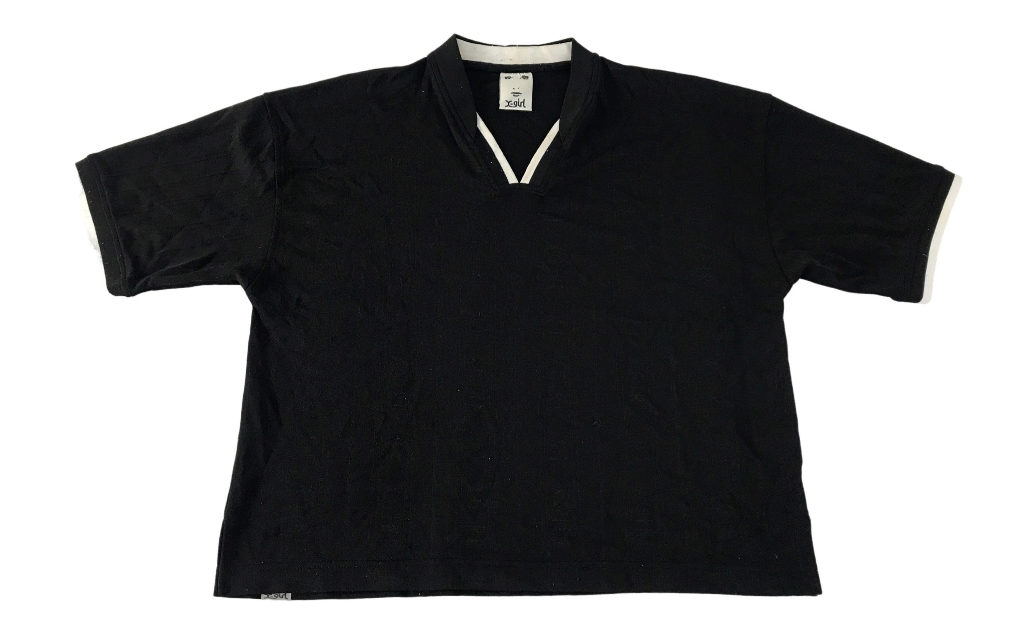 Japanese Brand X Girl Deep V Printed Tee T-shirt Unisex Wear Brand Size US M / EU 48-50 / 2 - 1 Thumbnail