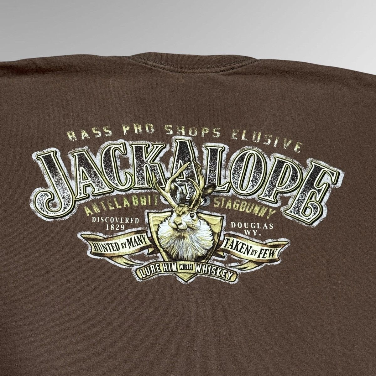 Bass Pro Shops Vintage Bass Pro Shops Jackalope Tee Size US XXL / EU 58 / 5 - 3 Thumbnail