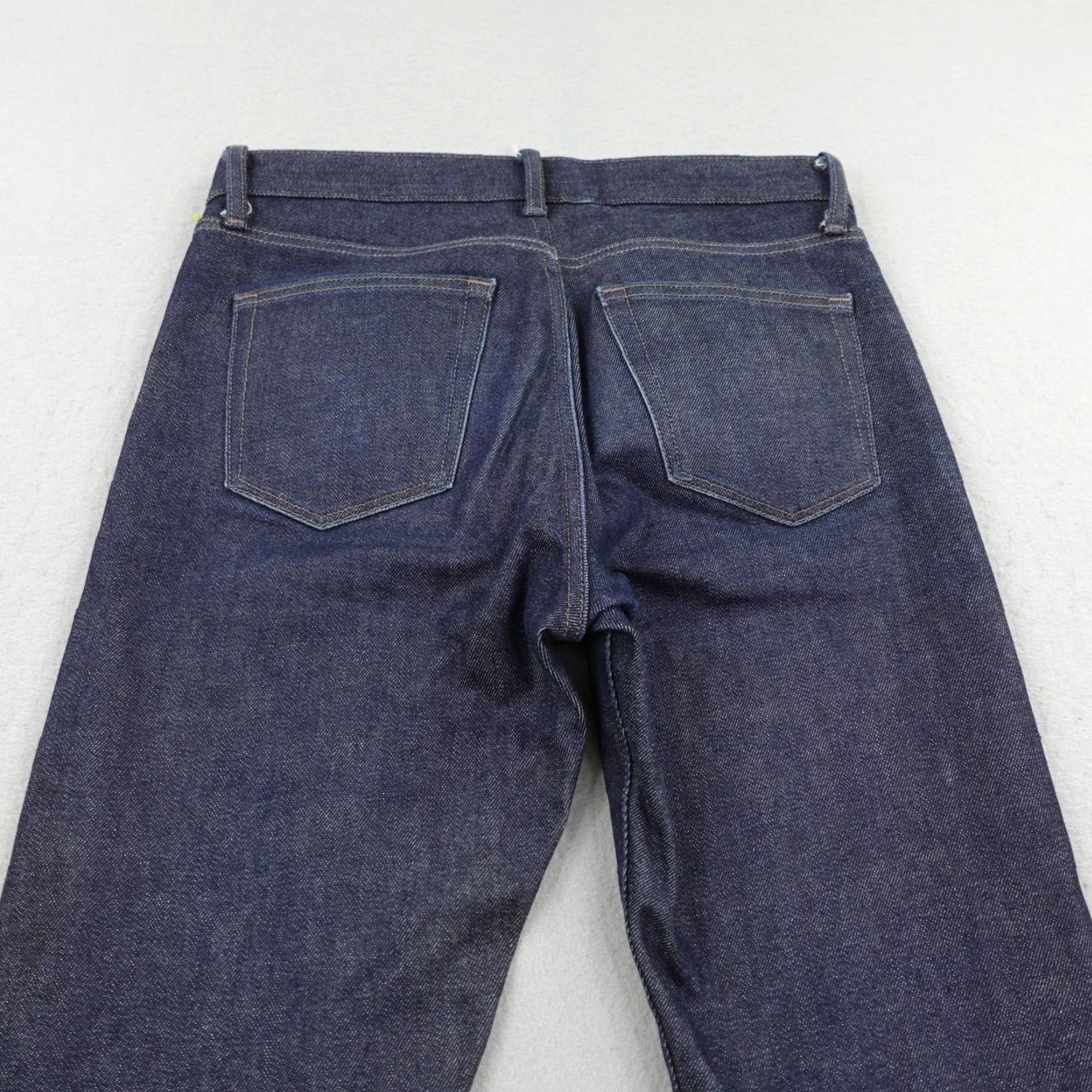 Uniqlo Uniqlo Jeans Men 29x32 Slim Straight Mid Rise Selvedge Kaihara Denim Indigo Blue Size US 29 - 6 Thumbnail