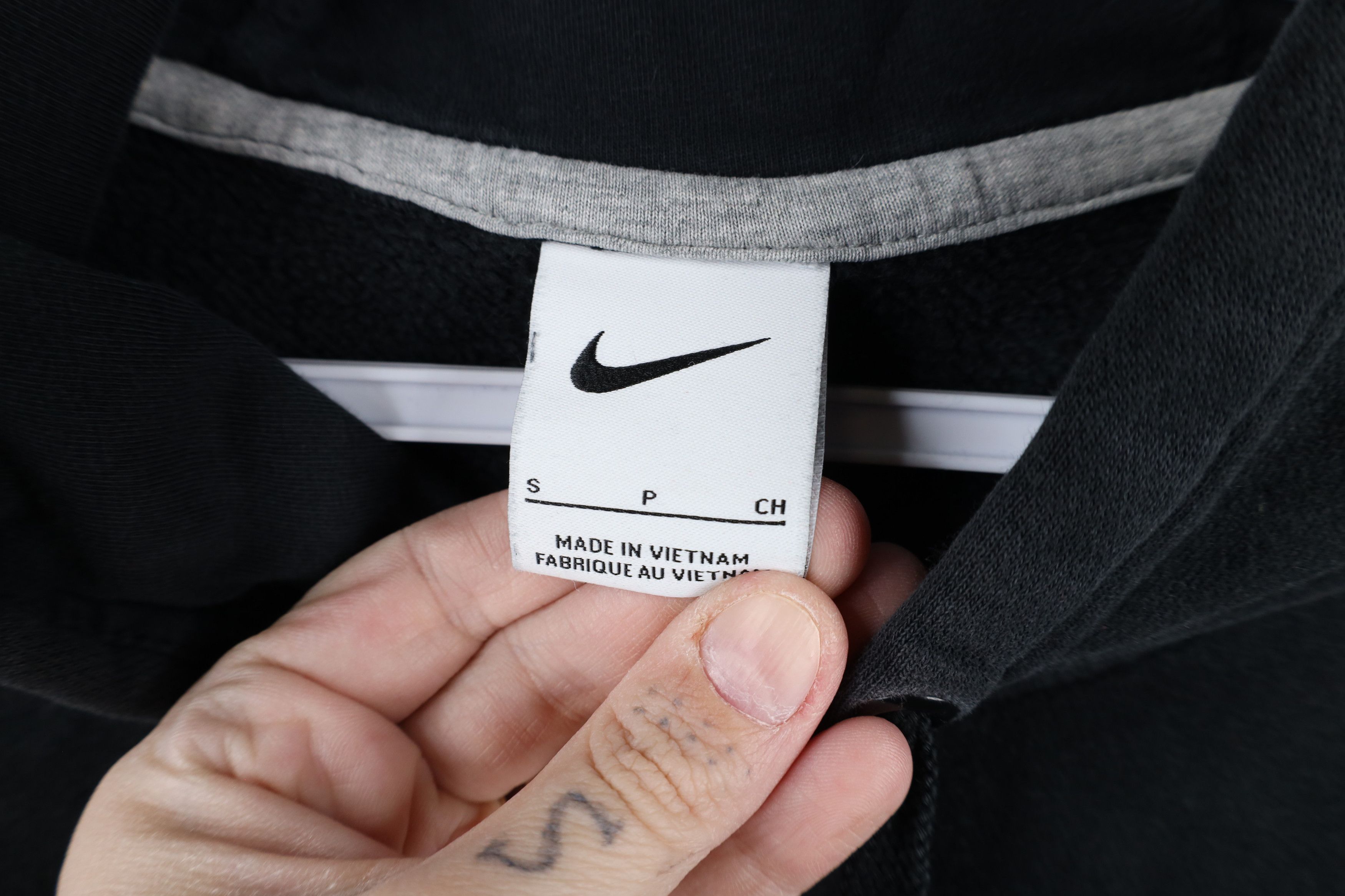 Nike × Vintage Vintage Nike Lacrosse Spell Out Big Logo Hoodie Sweatshirt Size US S / EU 44-46 / 1 - 10 Thumbnail