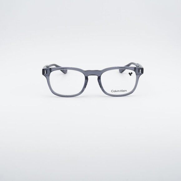 Calvin Klein Calvin Klein CK24528LB 033 Eyeglasses Transparent Grey 52mm Size ONE SIZE - 3 Thumbnail