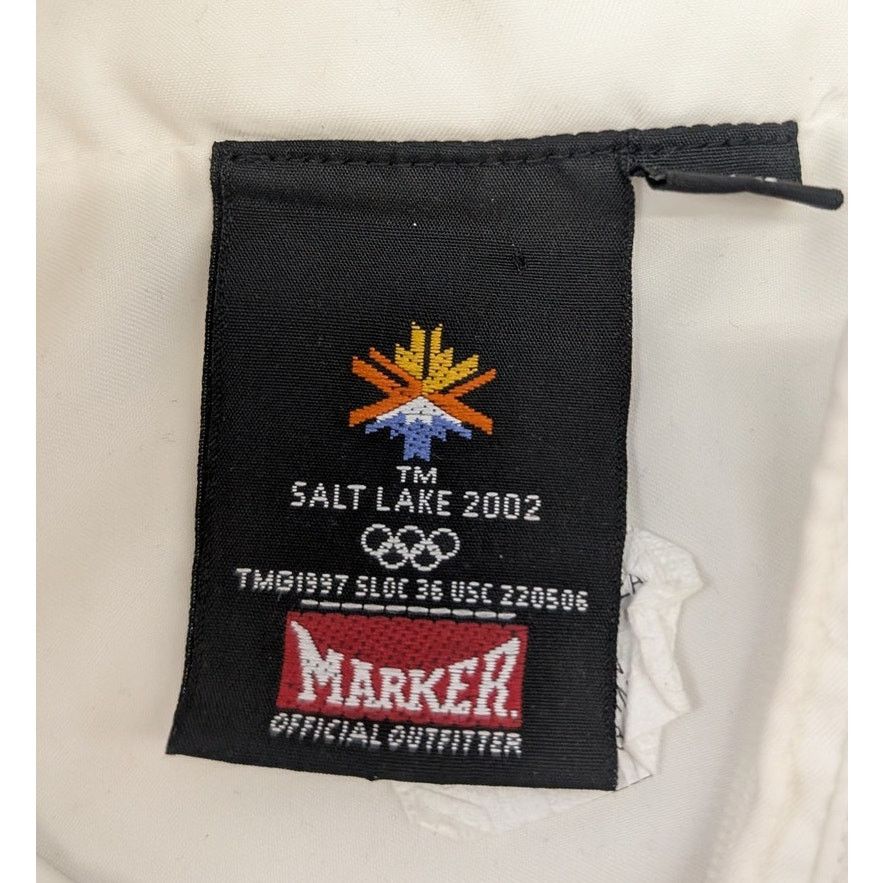 USA Olympics × Vintage Y2K 2002 Salt Lake City Olympic Torch Relay windbreaker Size US XL / EU 56 / 4 - 4 Thumbnail