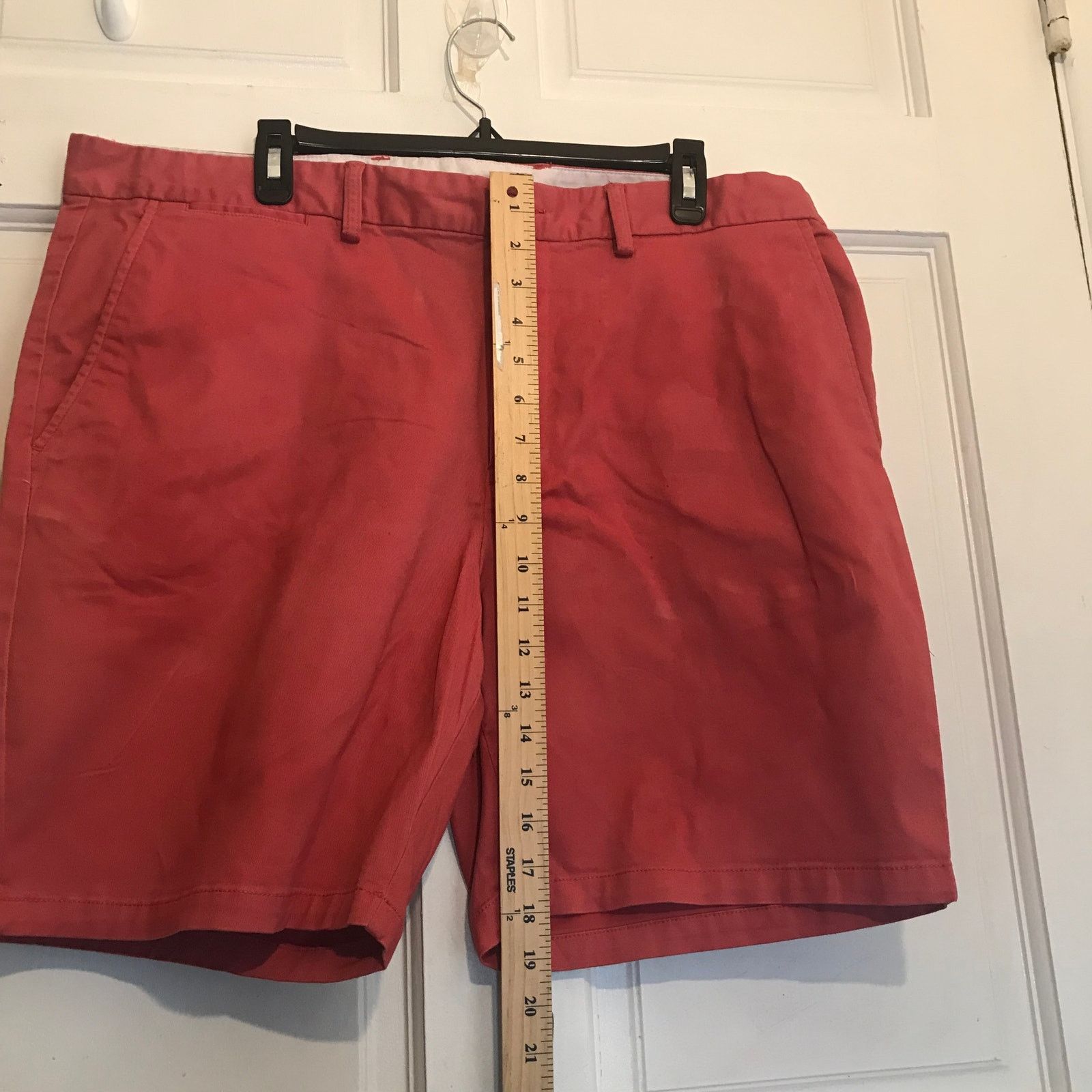 Old Navy OLD NAVY Ultimate Slim Shorts Men’s 40 Berry Red Rn# 54023 Size US 40 / EU 56 - 7 Thumbnail