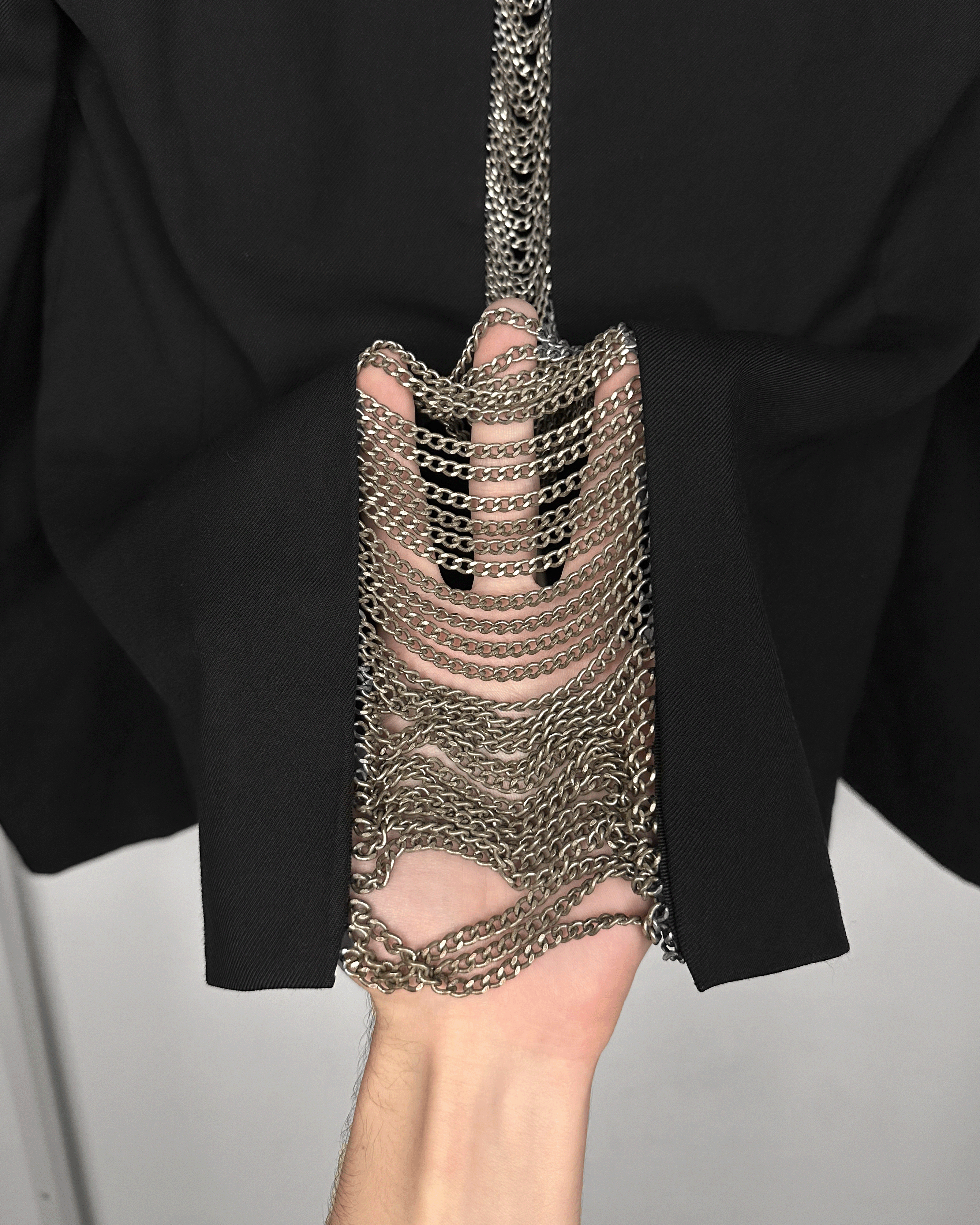 Saint Laurent Paris Saint Laurent Chain Blazer Size US S / EU 44-46 / 1 - 6 Thumbnail