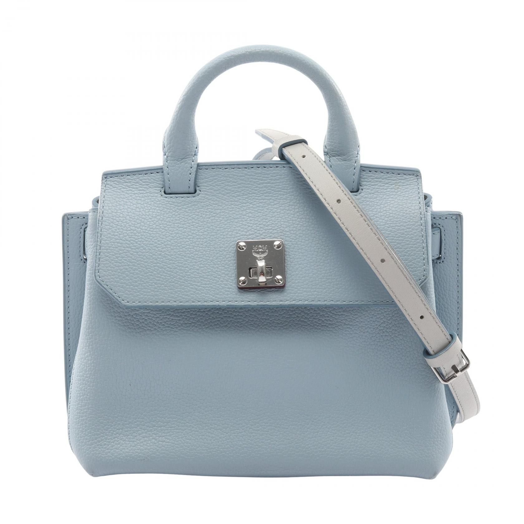 MCM MCM MCM Leather Handbag Leather Handbag DUTY FREE for USA Size ONE SIZE - 1 Thumbnail