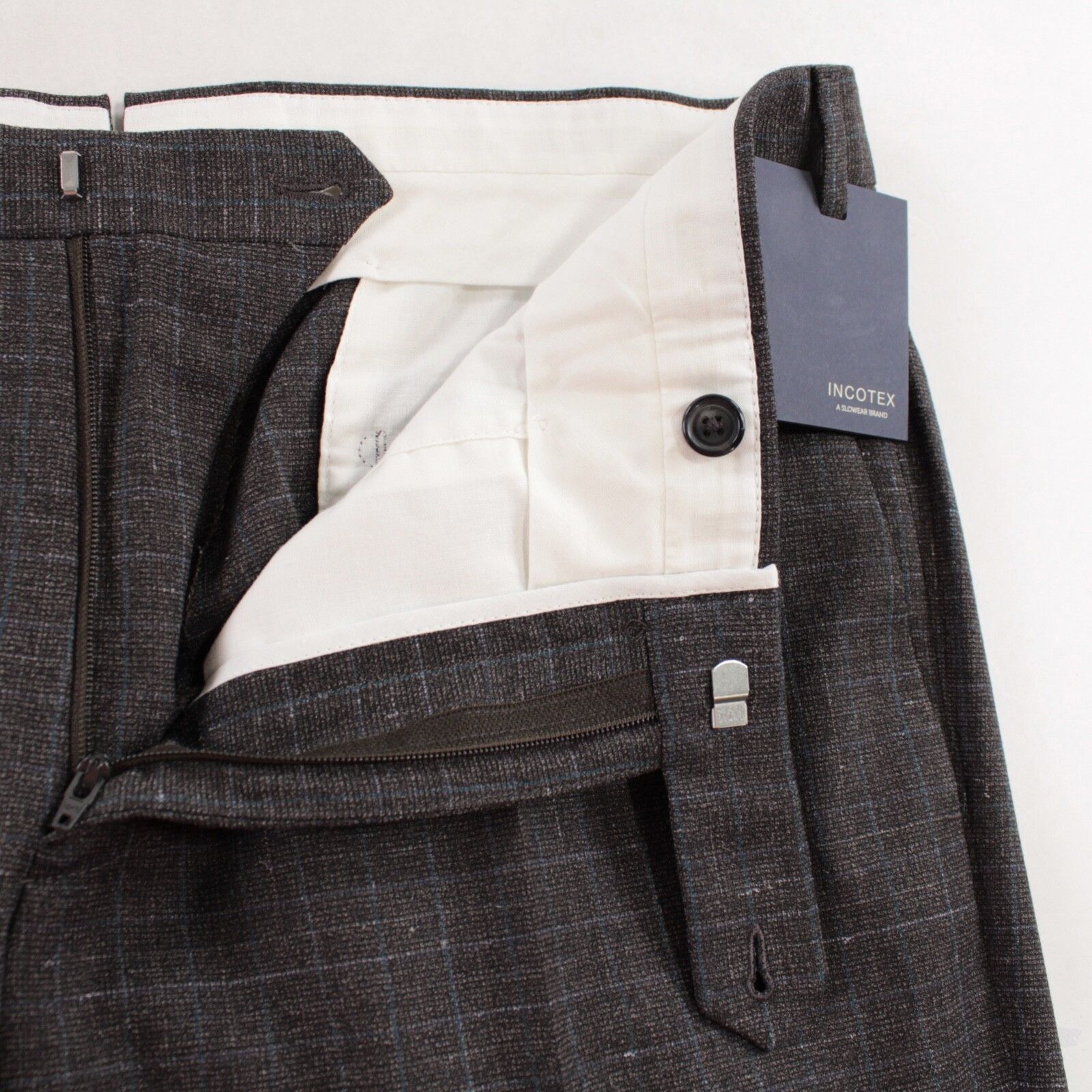 Incotex Incotex New with tags Dress Pants Size 34 US In Brown Size US 34 / EU 50 - 3 Thumbnail