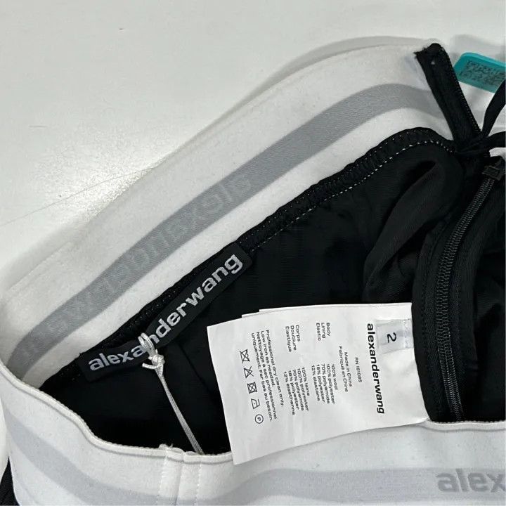 Alexander Wang Alexander Wang Logo Print High-Waist Casual Pants - Size 23" - 3 Thumbnail