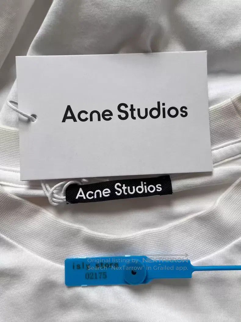 Acne Studios Acne Studios Face smile print solid color round neck short Size US M / EU 48-50 / 2 - 5 Thumbnail