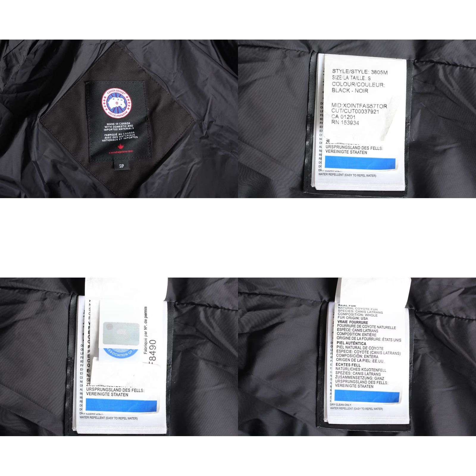 Canada Goose CANADA GOOSE Carson Parka Jacket Size S Hooded Fur Down Men MJ6263 Size US S / EU 44-46 / 1 - 8 Thumbnail