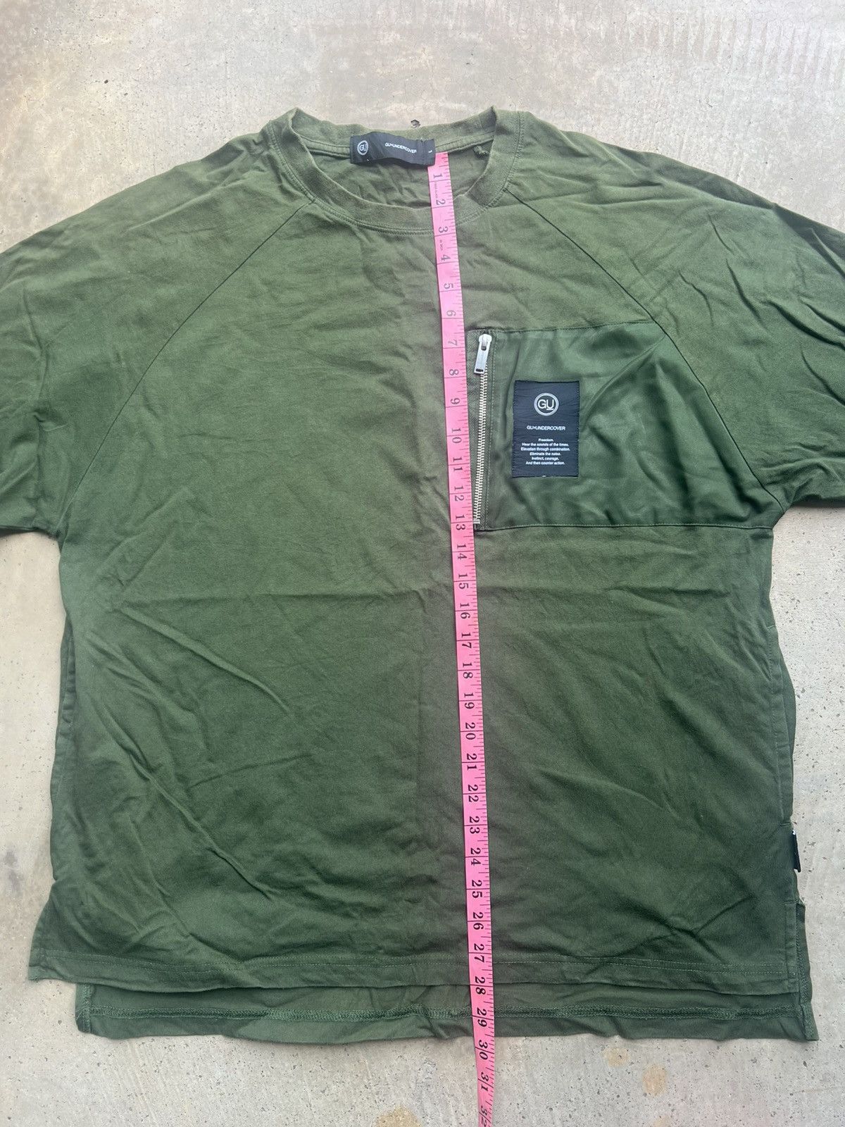 GU GU x Undercover Pocket Tee Size US L / EU 52-54 / 3 - 13 Thumbnail