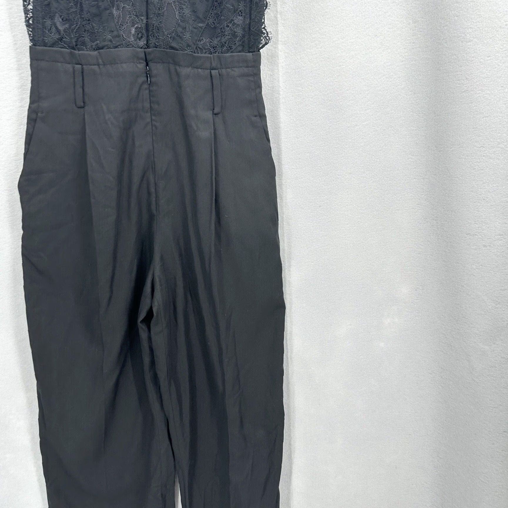 Sandro Sandro Jumpsuit Women Small Lace Pants Top Party Business Coquette Designer READ Size S / US 4 / IT 40 - 7 Thumbnail