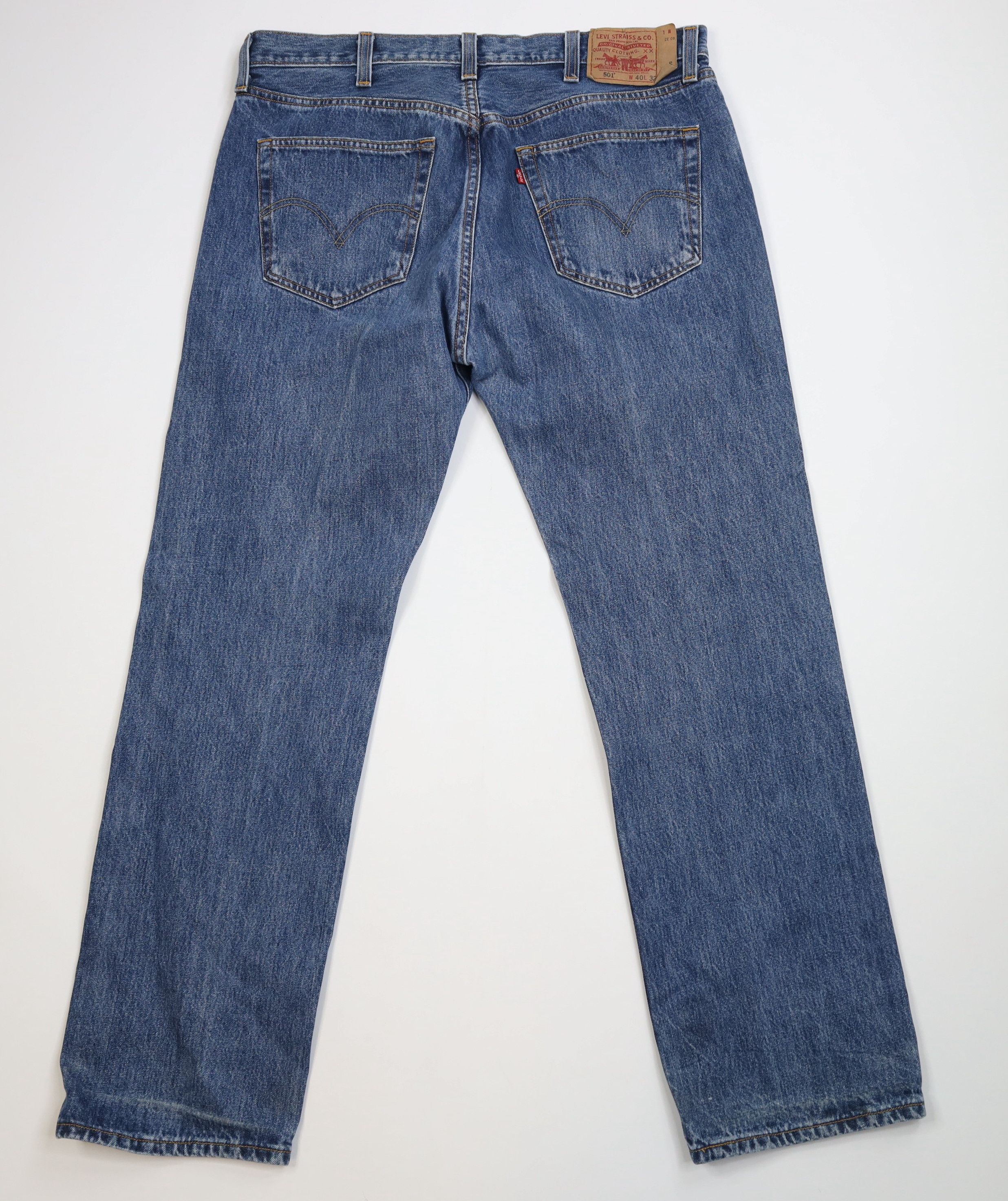 Levi's Vintage Y2K Levis 501xx Button Fly Straight Leg Jeans Size US 40 / EU 56 - 12 Thumbnail