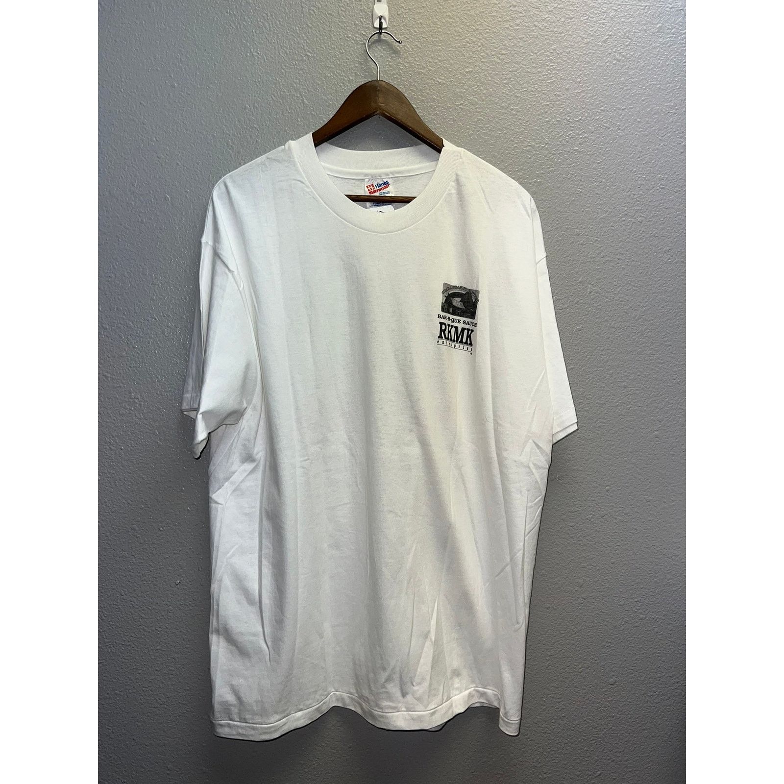 Hanes Vintage Ohana Shirt Peanut Butter BBQ Sauce Bar-B-Que Tee XL Size US XL / EU 56 / 4 - 3 Thumbnail