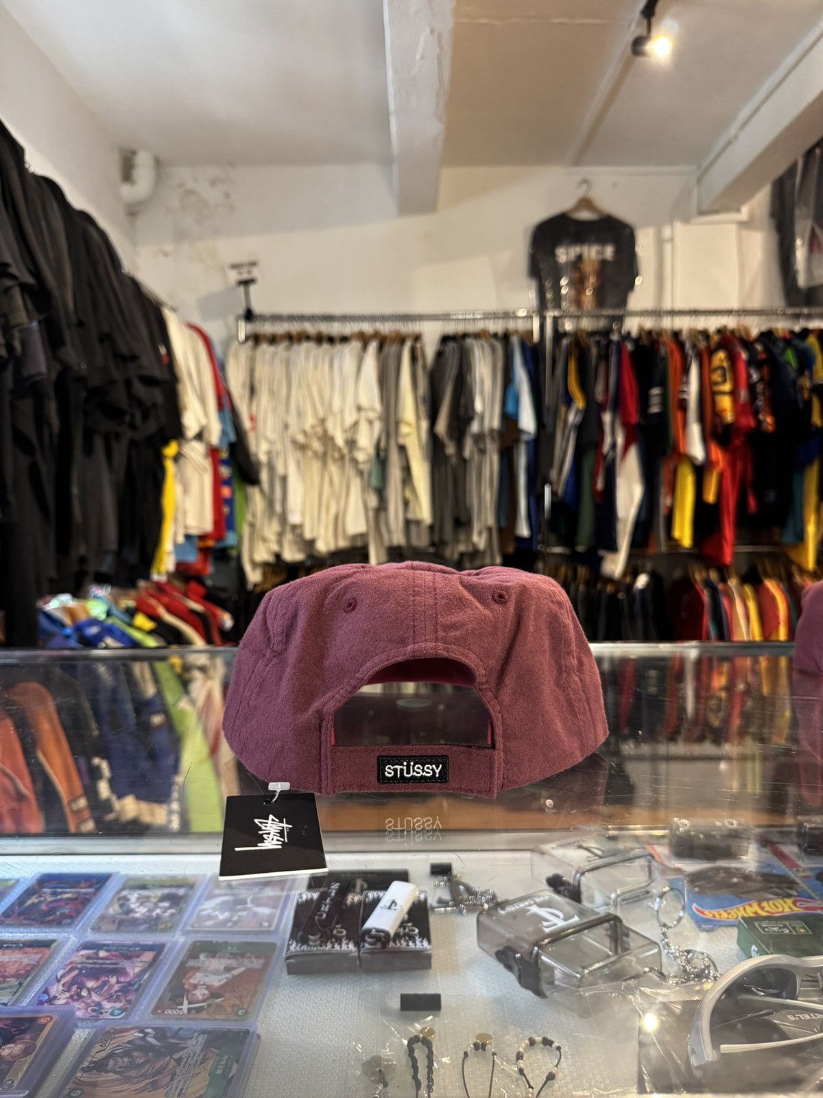 Stussy STUSSY TWO TONE LOGO LOW PRO CAP Size ONE SIZE - 3 Thumbnail