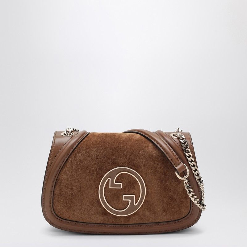 Gucci Medium Brown Blondie Shoulder Bag, Women's