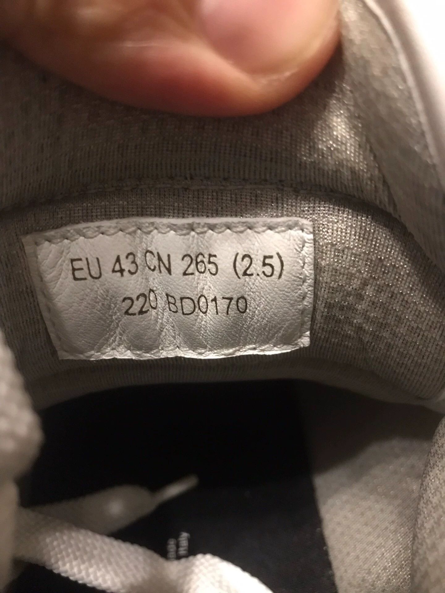 Acne Studios Acne Studios Hi-Top Smile Colorblock Leather 43 Sneakers Size US 10 / EU 43 - 9 Thumbnail