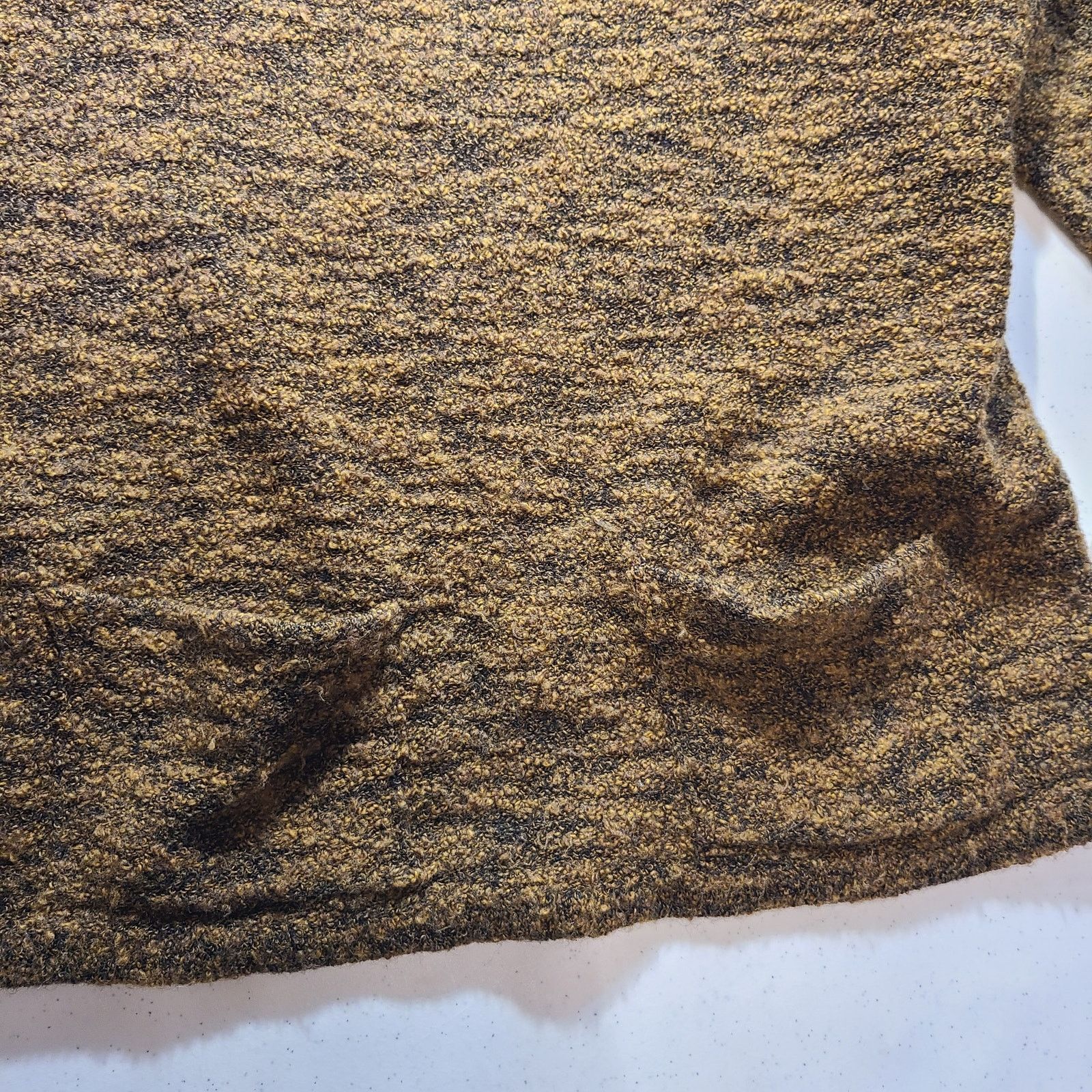 Vintage Brown Knit Sweater with Pockets Women's Oversize S USA 2597 Size S / US 4 / IT 40 - 8 Thumbnail