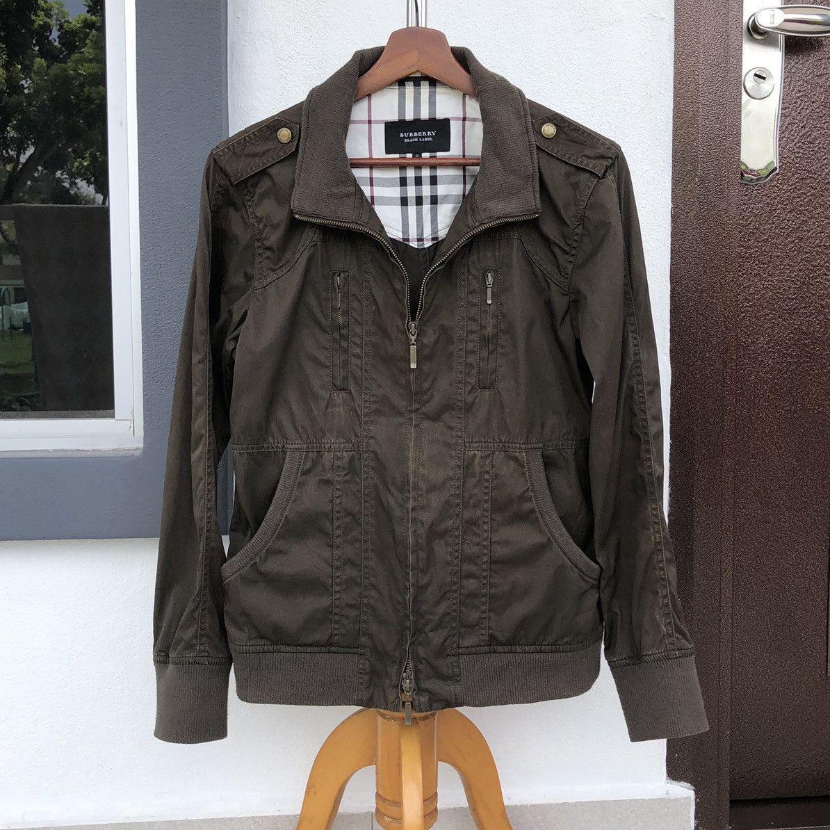 Burberry Black Label Utility Original Sunfaded Design Jacket