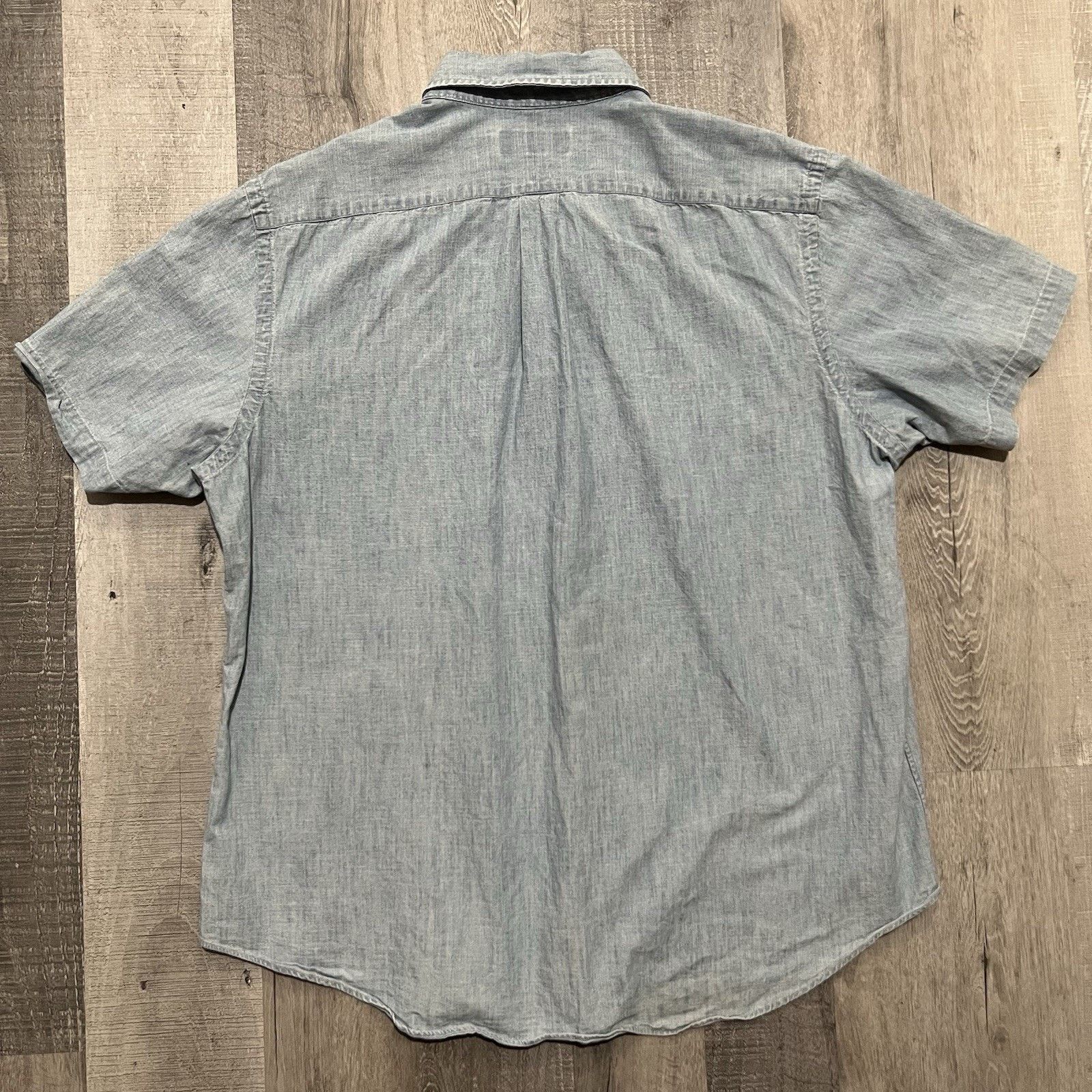 Polo Ralph Lauren Ralph Lauren Polo Shirt Mens XL Chambray Button Denim Size US XL / EU 56 / 4 - 2 Thumbnail