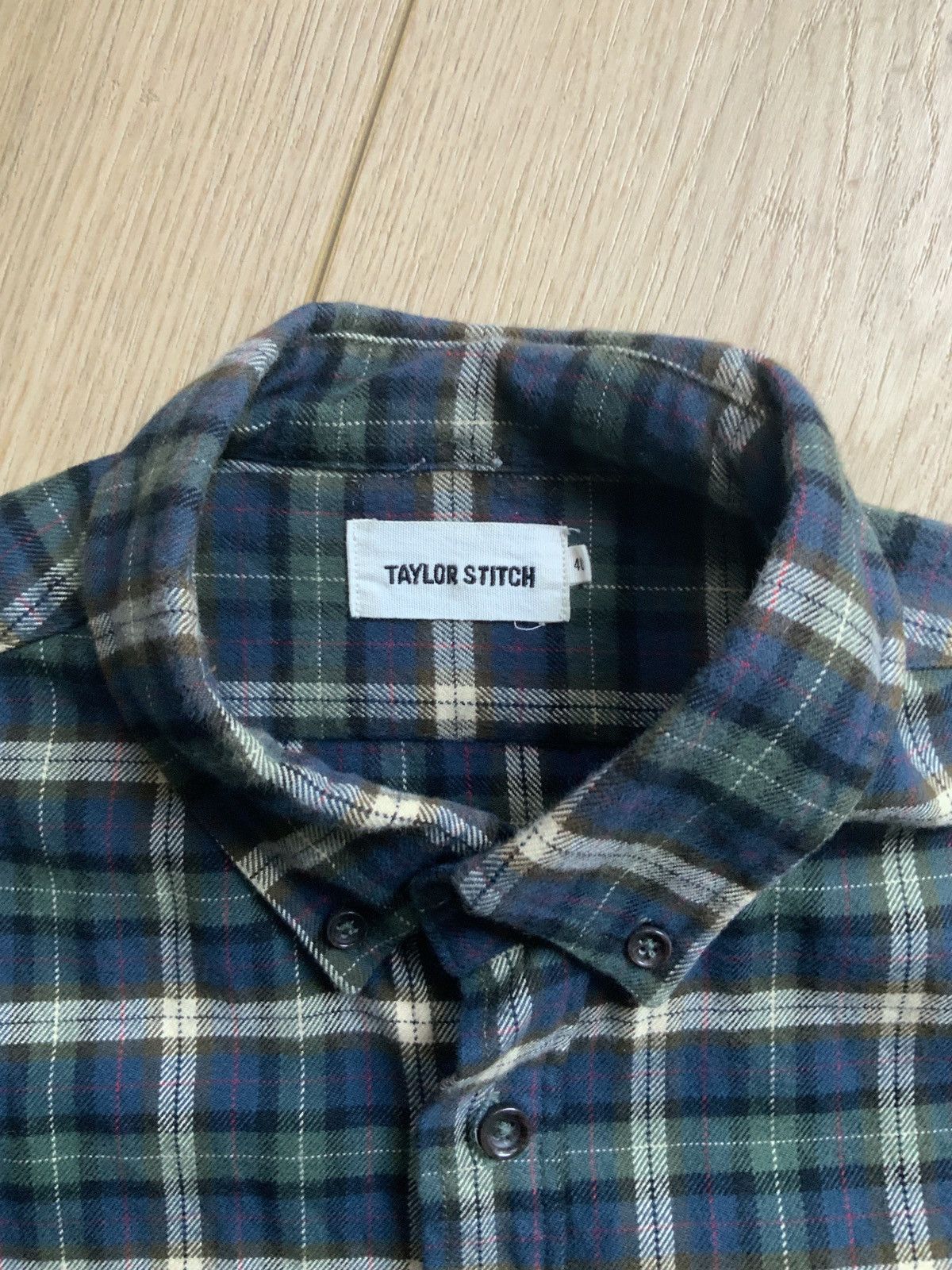 The Jack in Brushed Green Plaid M/40