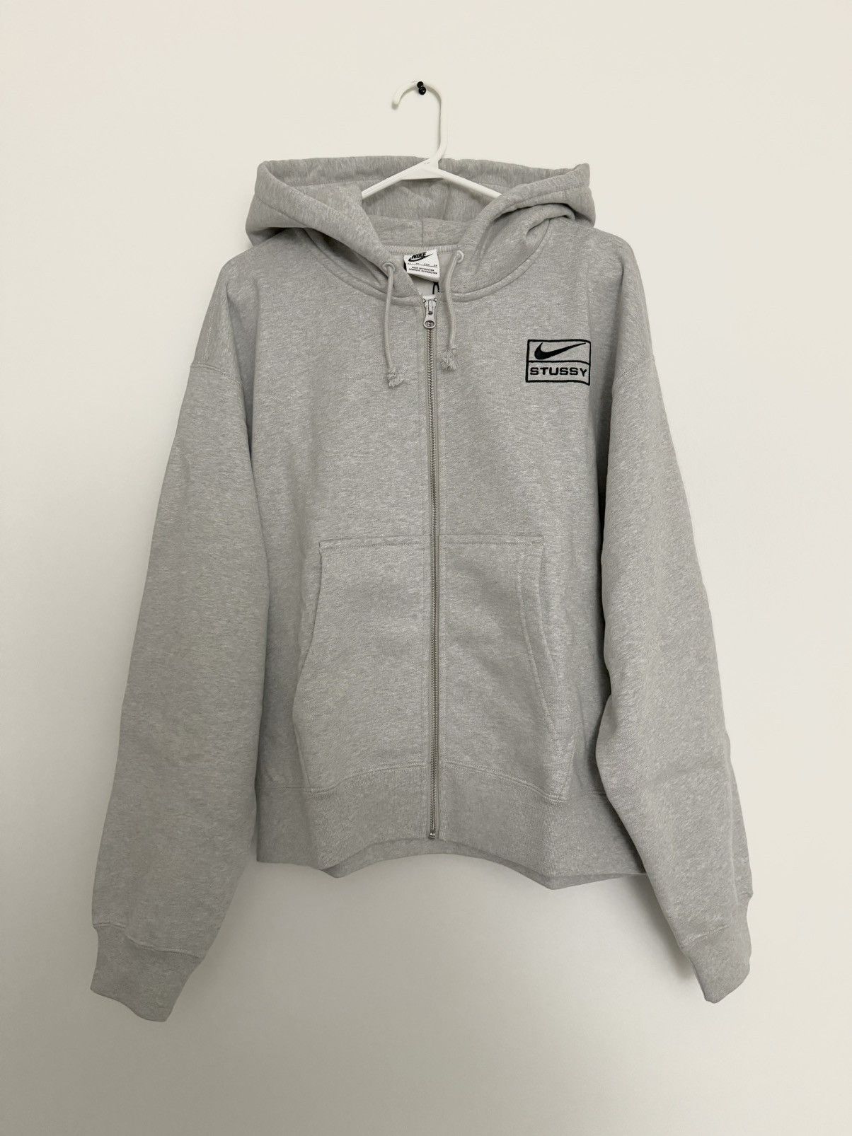 Nike × Stussy Stüssy & Nike Fleece Zip Hoodie | Grailed