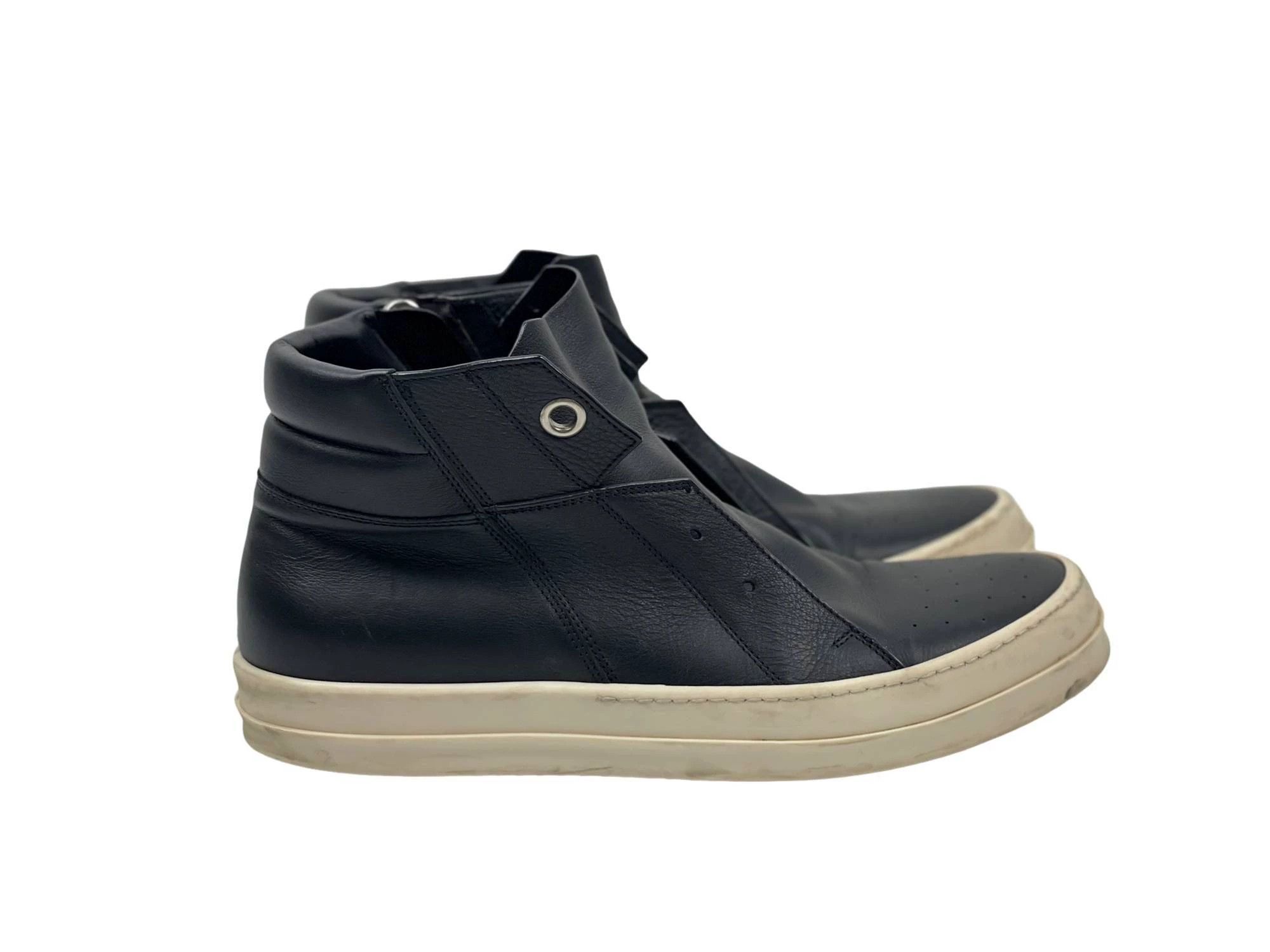Rick Owens Rick Owens Mainline Island Dunk Mid Calf Leather 45 Size US 12 / EU 45 - 3 Thumbnail