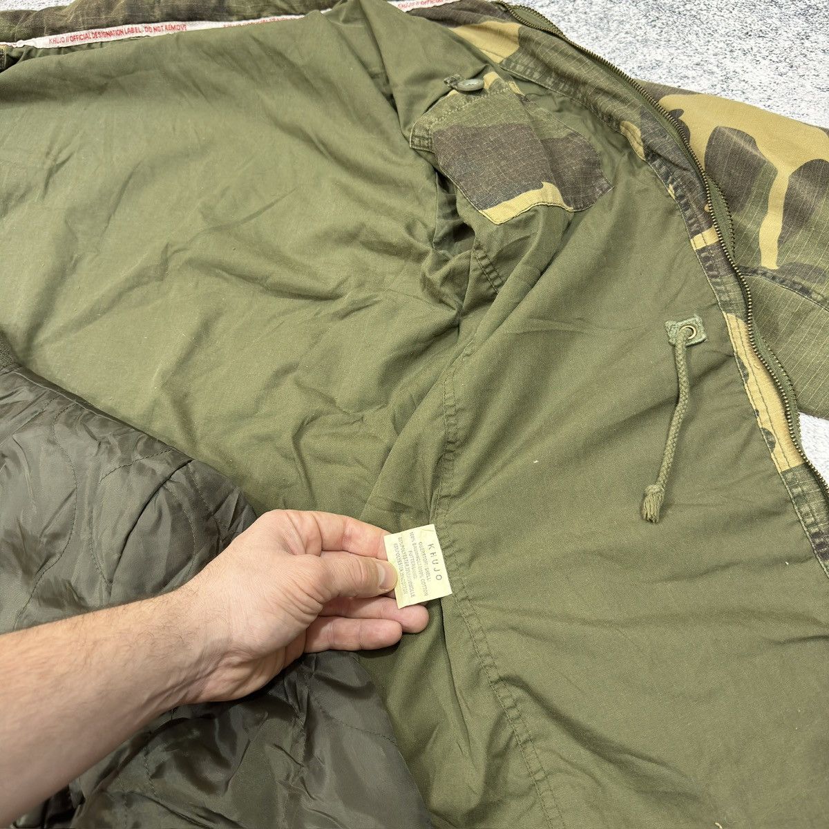 khujo Khujo 2in1 Mens Camo RipStop M-65 Field Coat L size Size US L / EU 52-54 / 3 - 13 Thumbnail