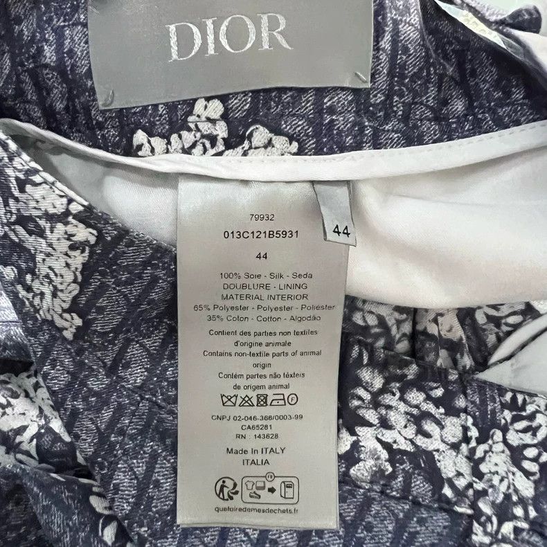 DENIM TEARS × Dior Gucci Denim Tears co-branded full-print logo shorts 2501-Ne Size US 28 / EU 44 - 3 Thumbnail