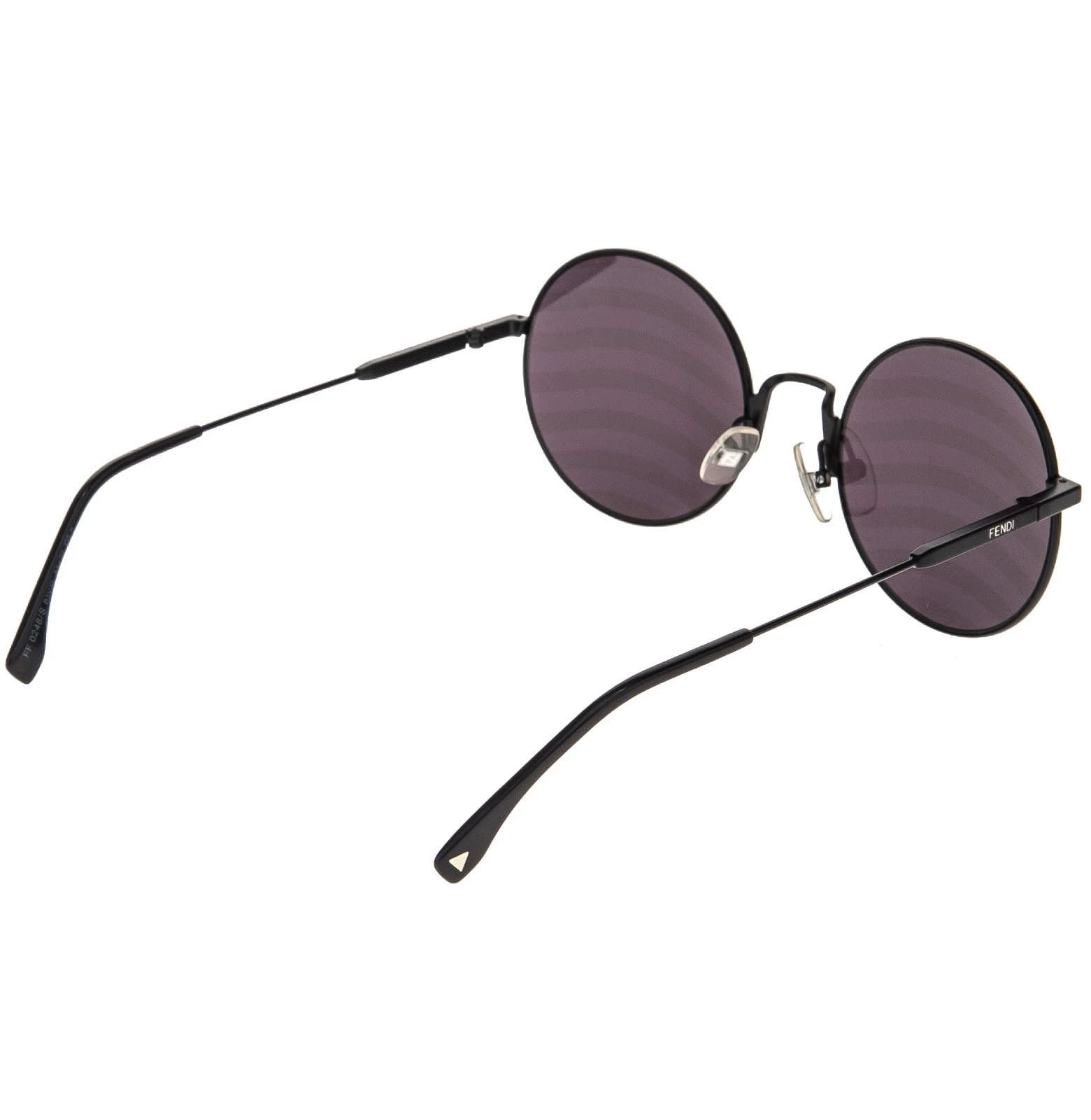 Fendi FENDI FF0248S 0248 Waves Purple Violet Mirrored Sunglasses Size ONE SIZE - 5 Thumbnail