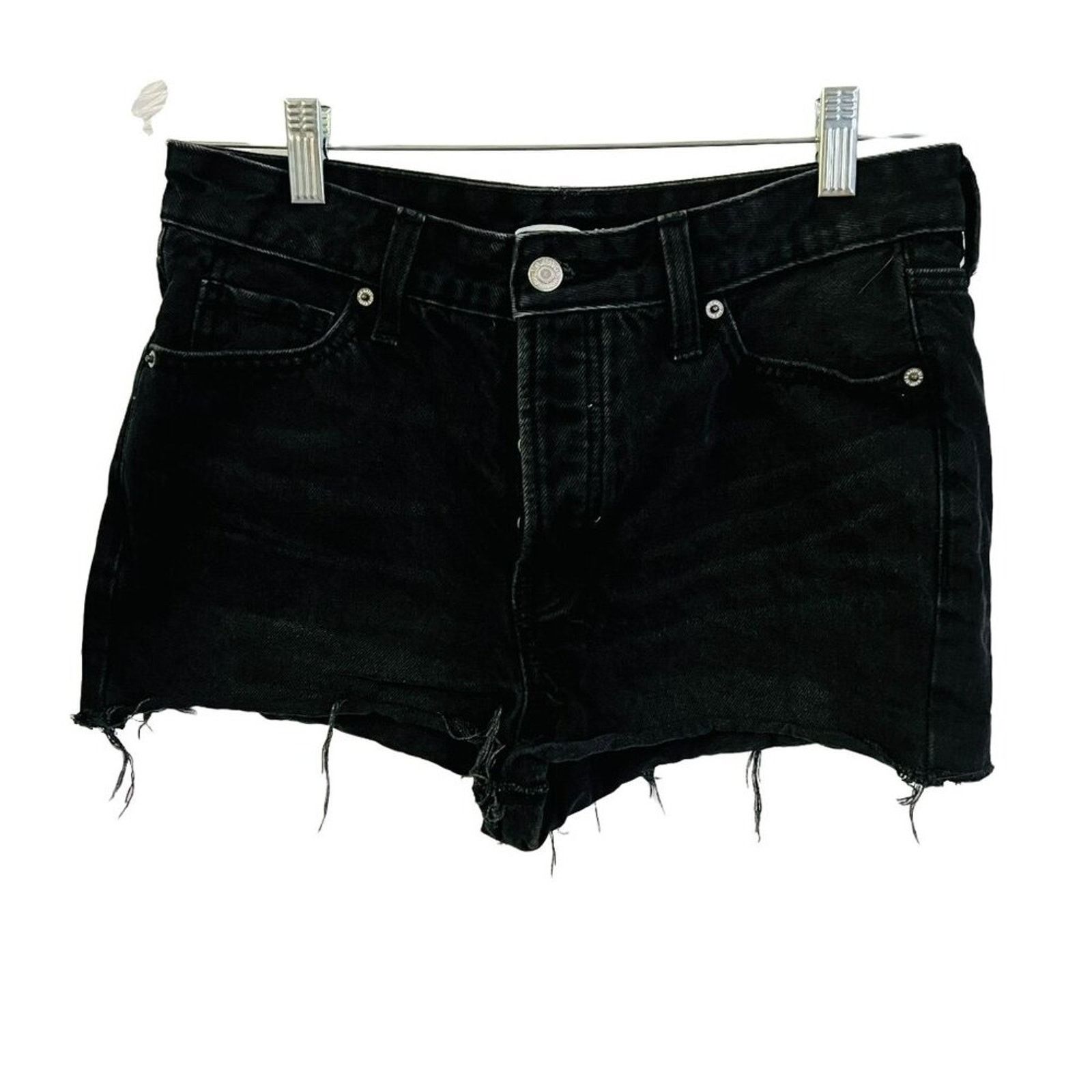Old Navy Old Navy High-Waisted O.G. Straight Cut-Off Jean Shorts 8 Size 30" / US 8 / IT 44 - 6 Thumbnail