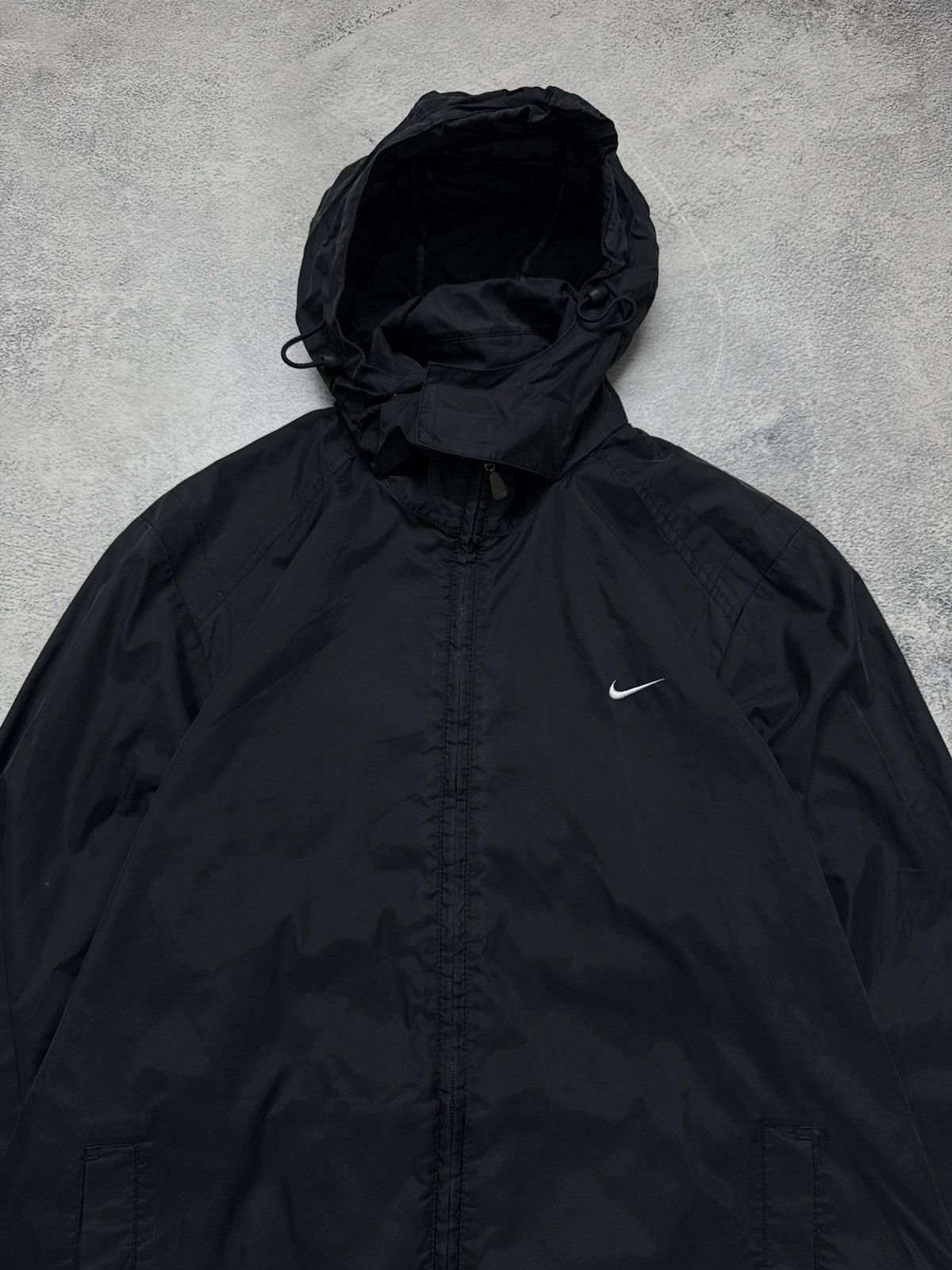 Nike Vintage Y2K Nike Nylon Mini Logo Jacket 00’s Size US M / EU 48-50 / 2 - 3 Thumbnail