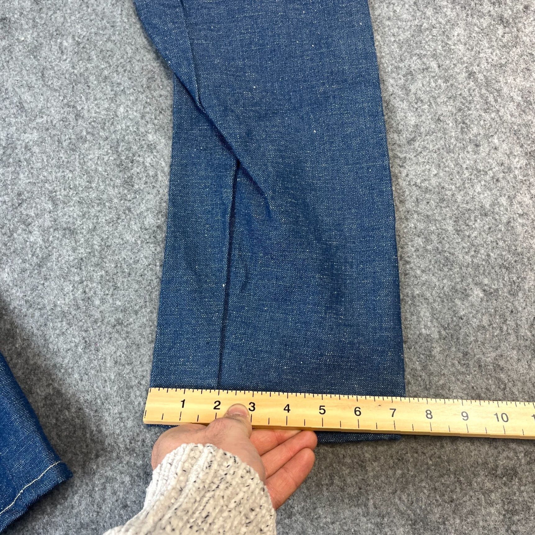 Twisted X Voi Jeans Mens Jeans Regular Tapered Arc 30 32 Blue Denim Cotton Pockets 00s Y2K Preppy Vintage No Size US 30 / EU 46 - 3 Thumbnail