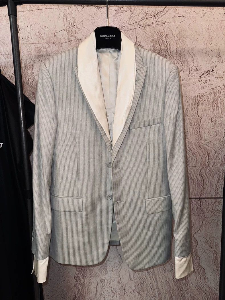 Dior Dior Silk collar suit jacket 100% wool Size US M / EU 48-50 / 2 - 1 Thumbnail