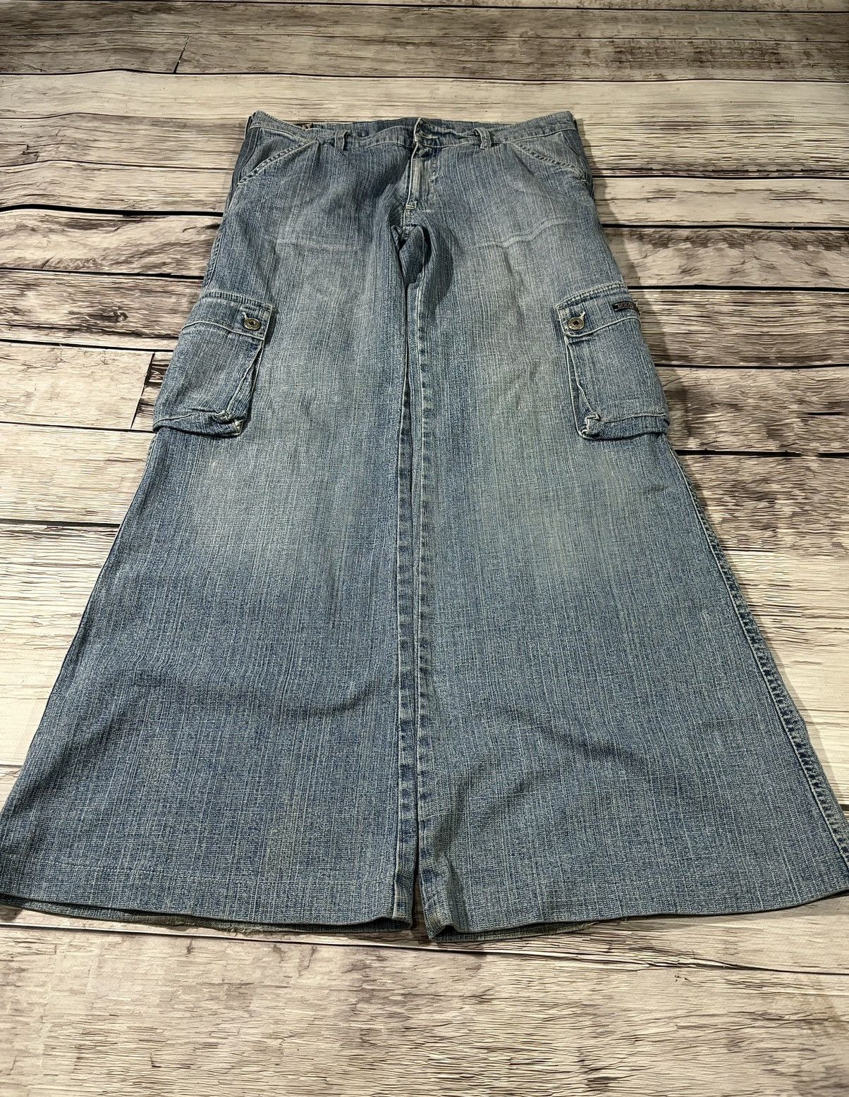 If Six Was Nine × Japanese Brand × Vintage 🥶VTG BALENCIAGA HYSTERIC GLAMOR STYLE FLARED BAGGY JEANS Size US 32 / EU 48 - 1 Thumbnail