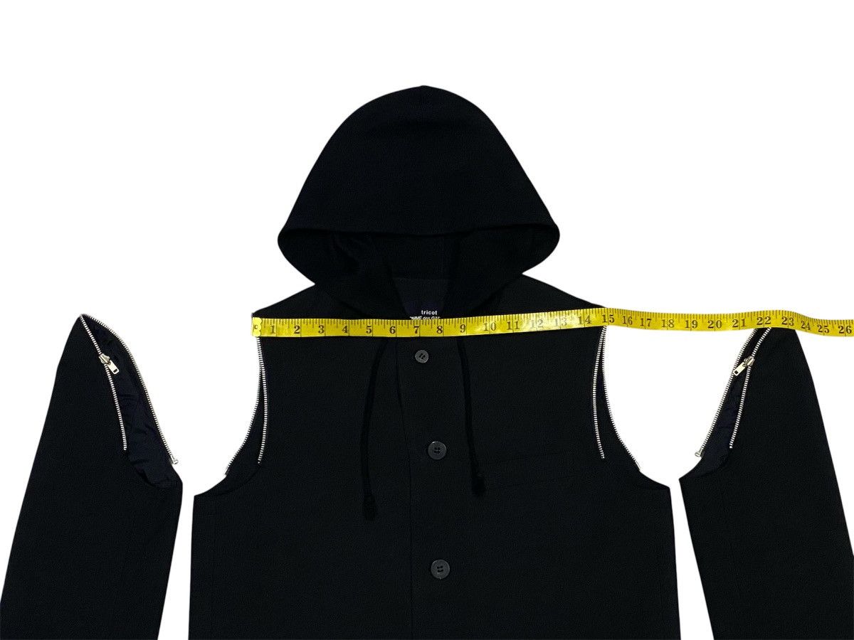 Tricot Comme des Garcons Tricot Comme Des Garcons AD1990 Modular Wool Hoodie Jacket Size M / US 6-8 / IT 42-44 - 21 Thumbnail