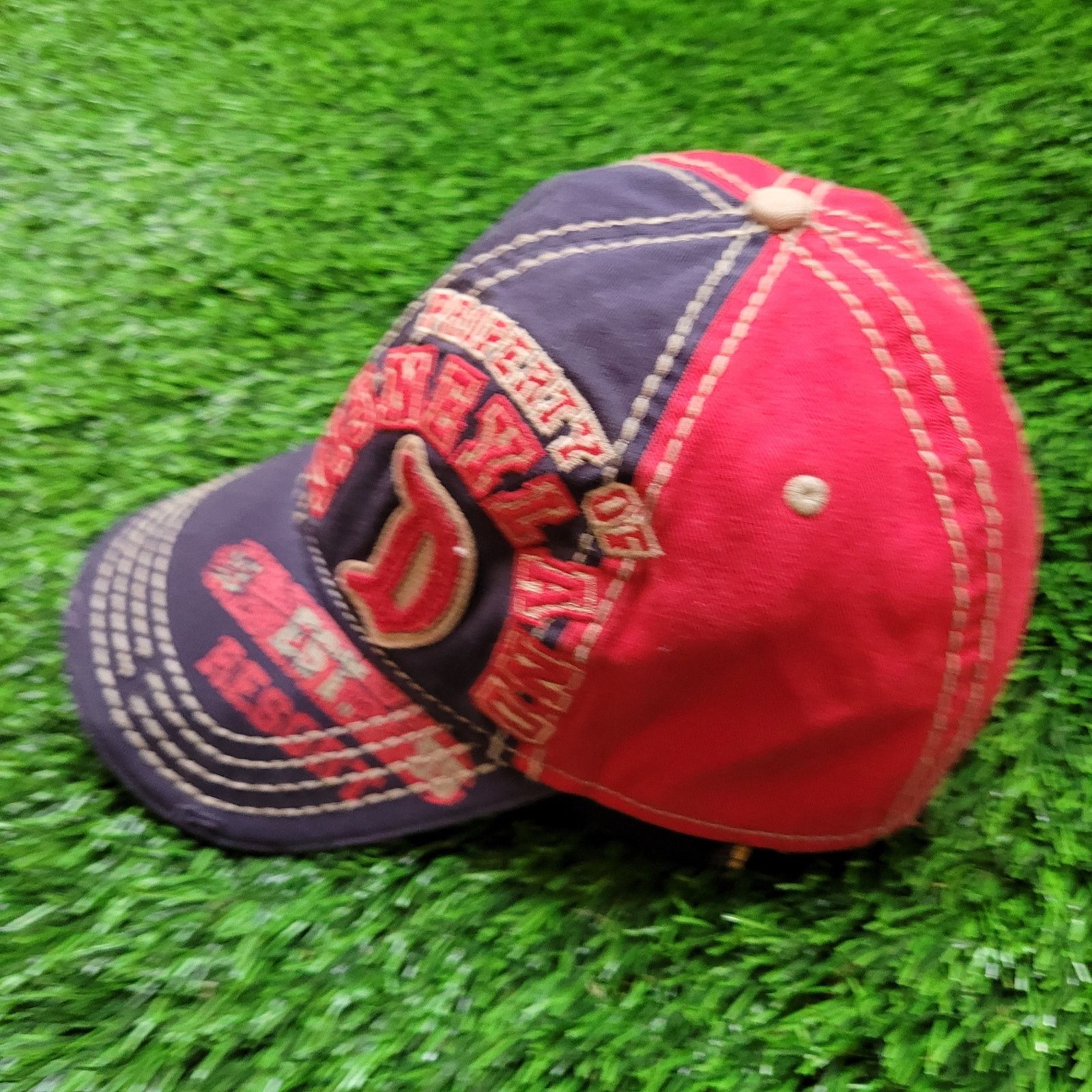 Disney Y2K Disneyland Distressed Collegiate Strapback Women Hat Cap Size ONE SIZE - 3 Thumbnail