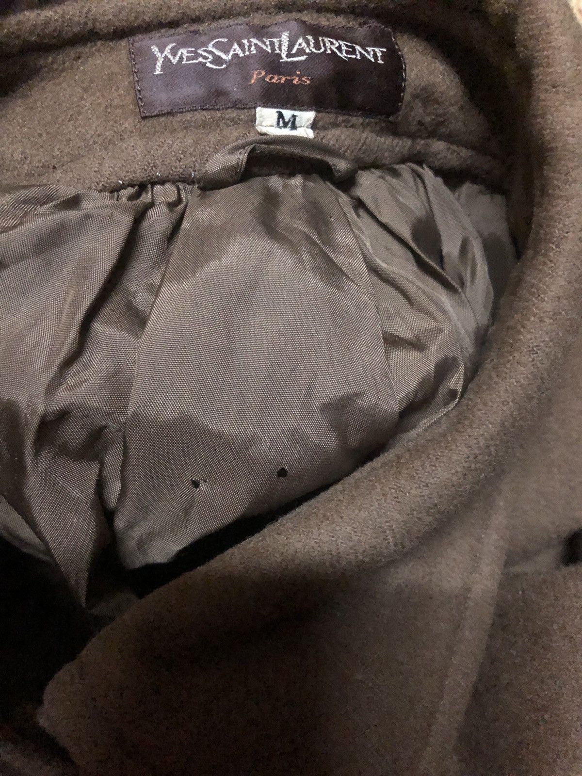 Yves Saint Laurent Yves Saint Laurent Oversize Wool Coat Size XL / US 12-14 / IT 48-50 - 3 Thumbnail