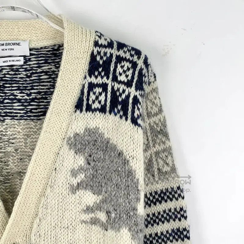 Thom Browne Thom Browne Color Block Wool Women's Cardigan . Size S / US 4 / IT 40 - 3 Thumbnail