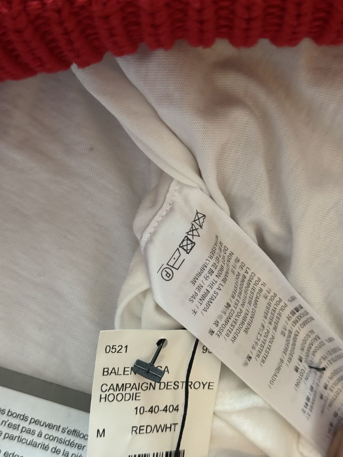 Balenciaga Balenciaga Knit Hoodie Size US M / EU 48-50 / 2 - 6 Thumbnail