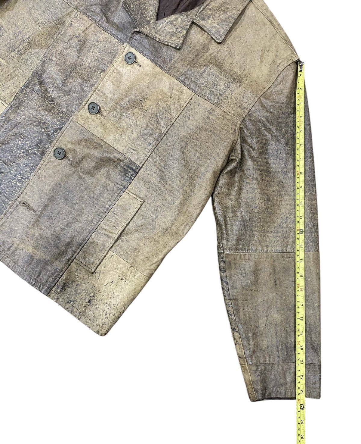 Other Rare Leather JULIAN MARCUIR Button Jacket Size US L / EU 52-54 / 3 - 13 Thumbnail