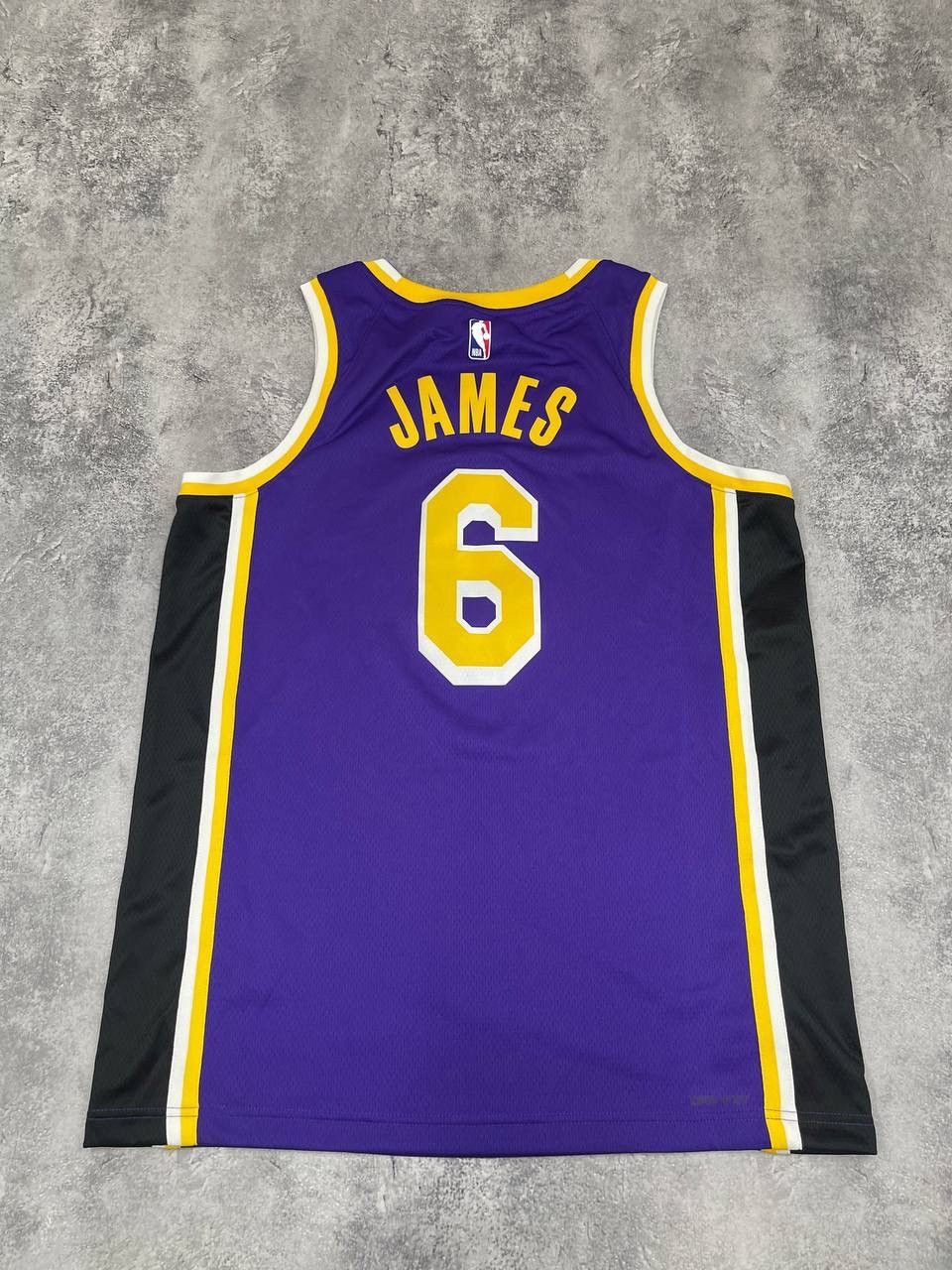 Other James #6 Jordan Los Angeles Lakers Men Basketball Jersey Size US L / EU 52-54 / 3 - 6 Thumbnail
