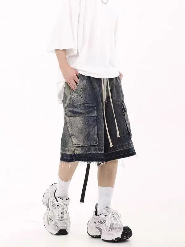 Japanese Brand Takako x Yuri Vintage High Street Multi-Pocket Denim Shorts Size US 30 / EU 46 - 5 Thumbnail